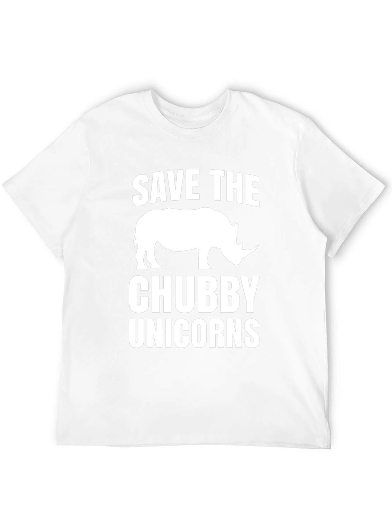 Save the Chubby Unicorns Rhino T-Shirt