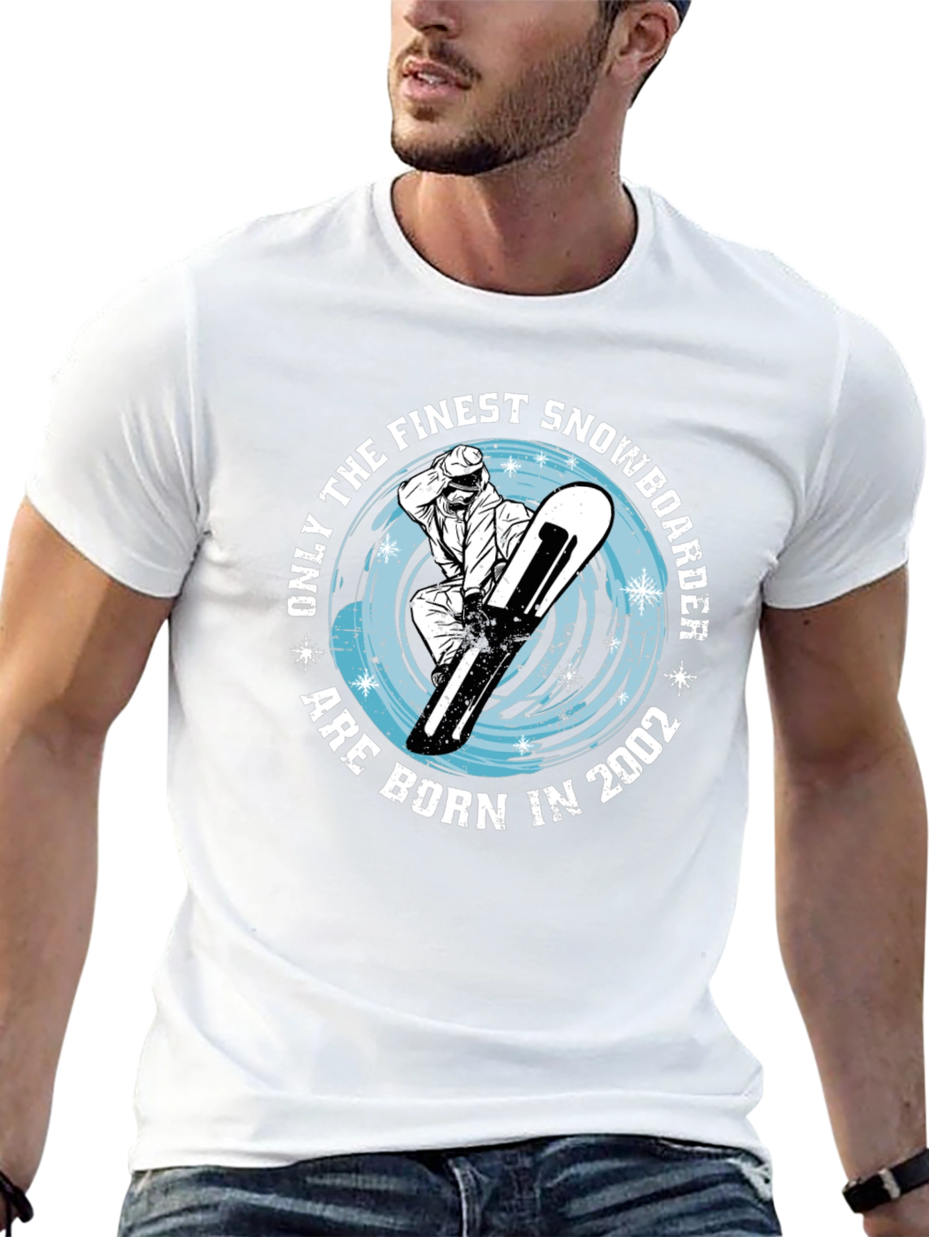 Finest Snowboarder Born in 2002 T-Shirt