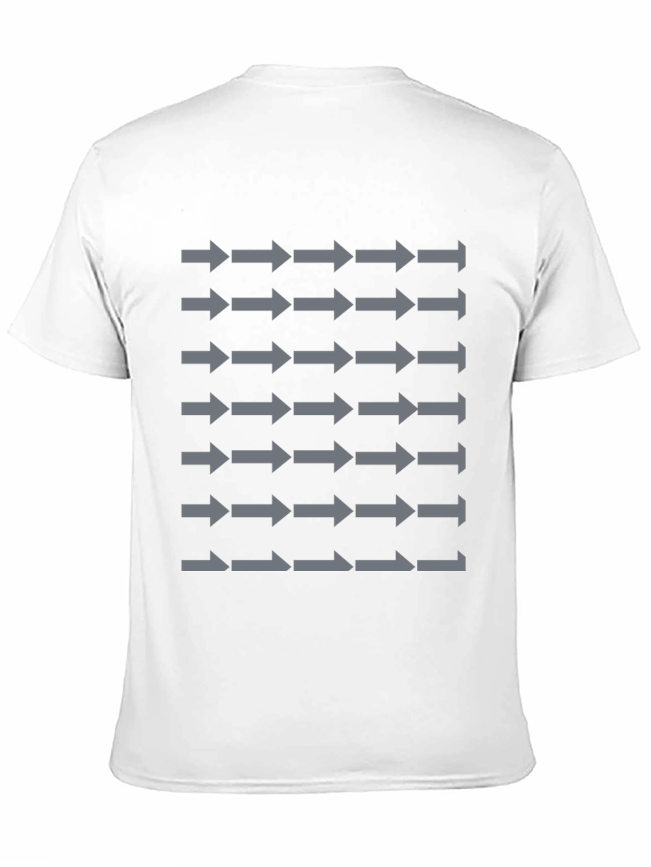 Arrow Pattern Graphic Print T-Shirt