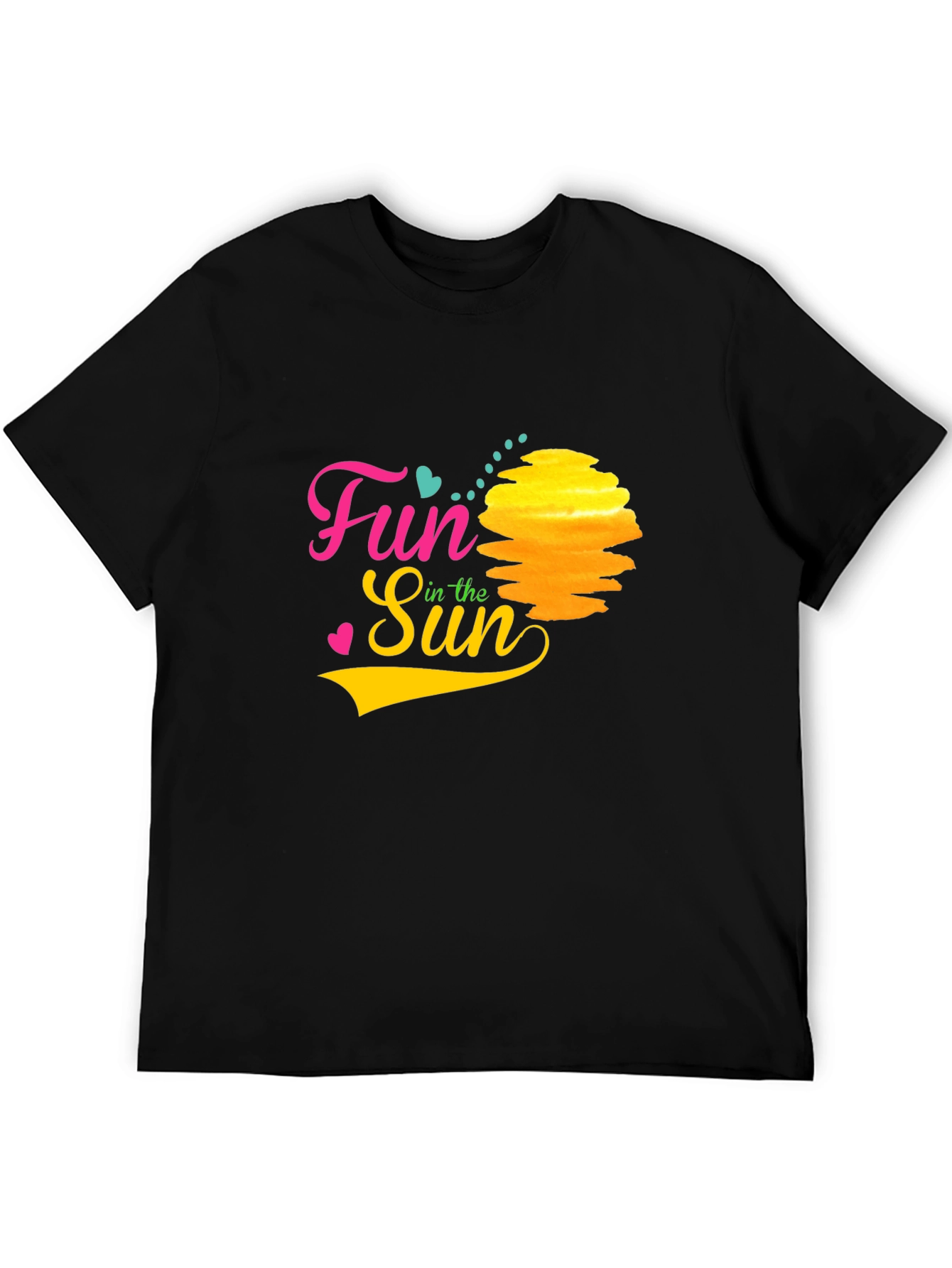 Fun in the Sun Graphic Tee - Black