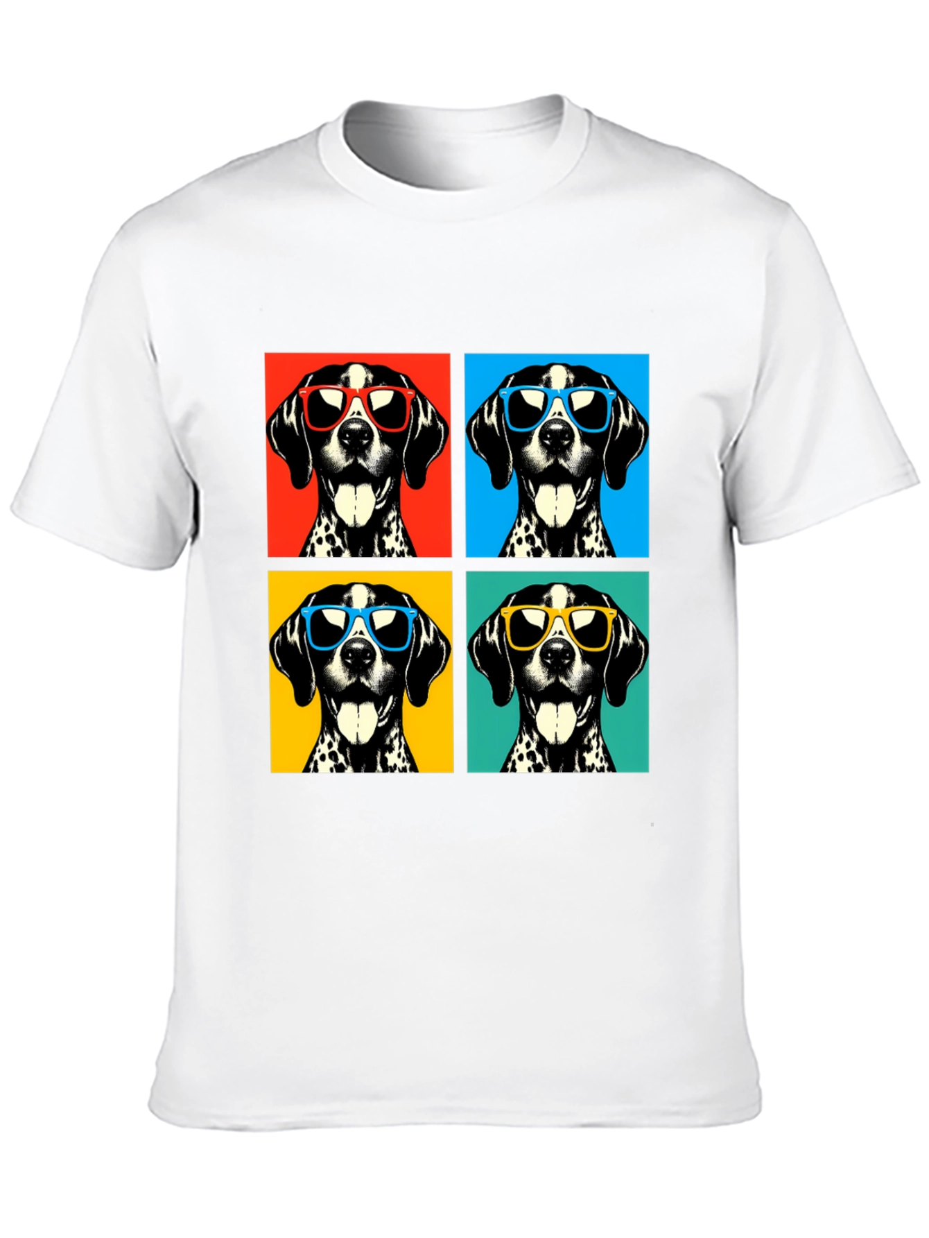 Cool Dog T-Shirt - Pop Art Dalmatian Tee