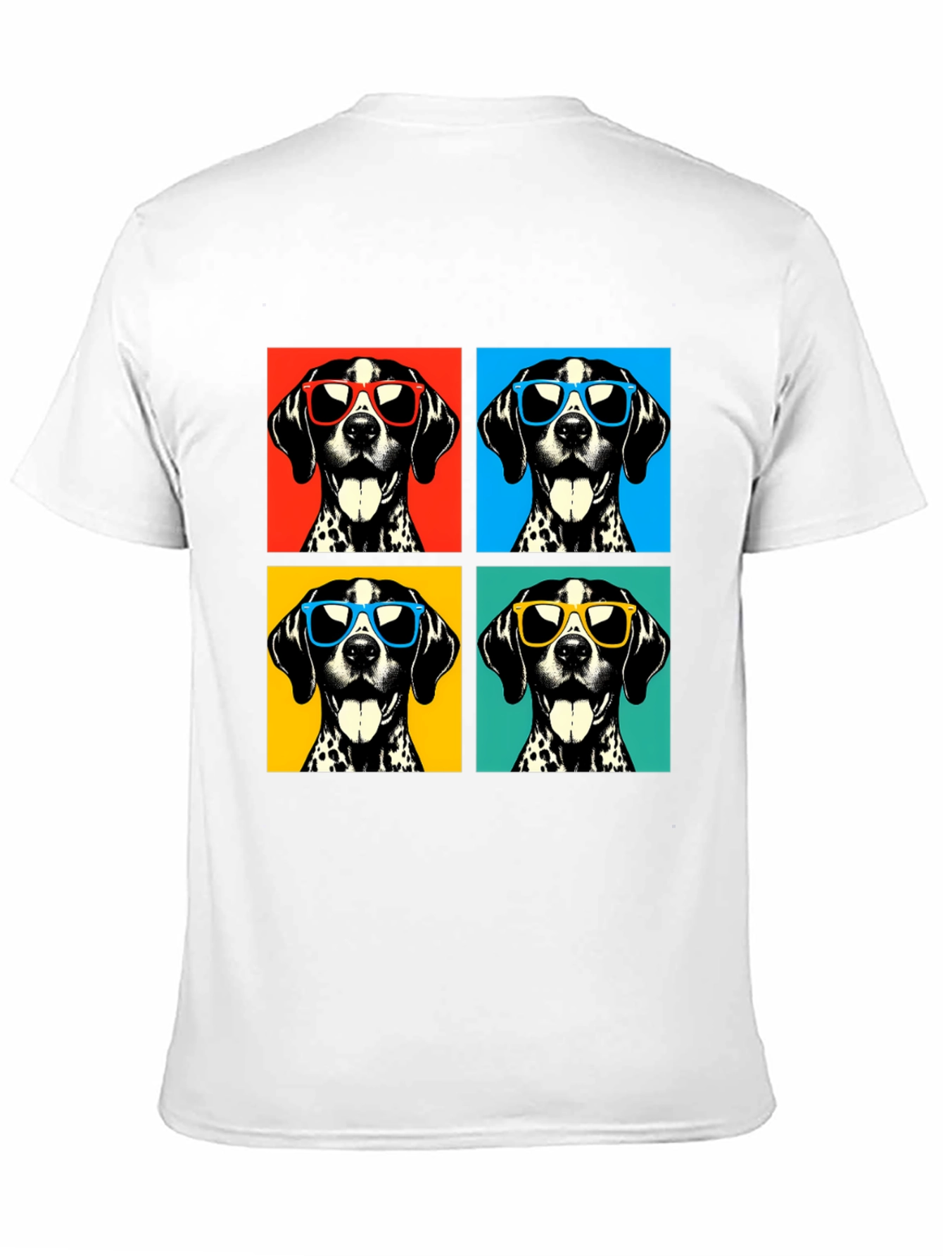 Cool Dog T-Shirt - Pop Art Dalmatian Tee