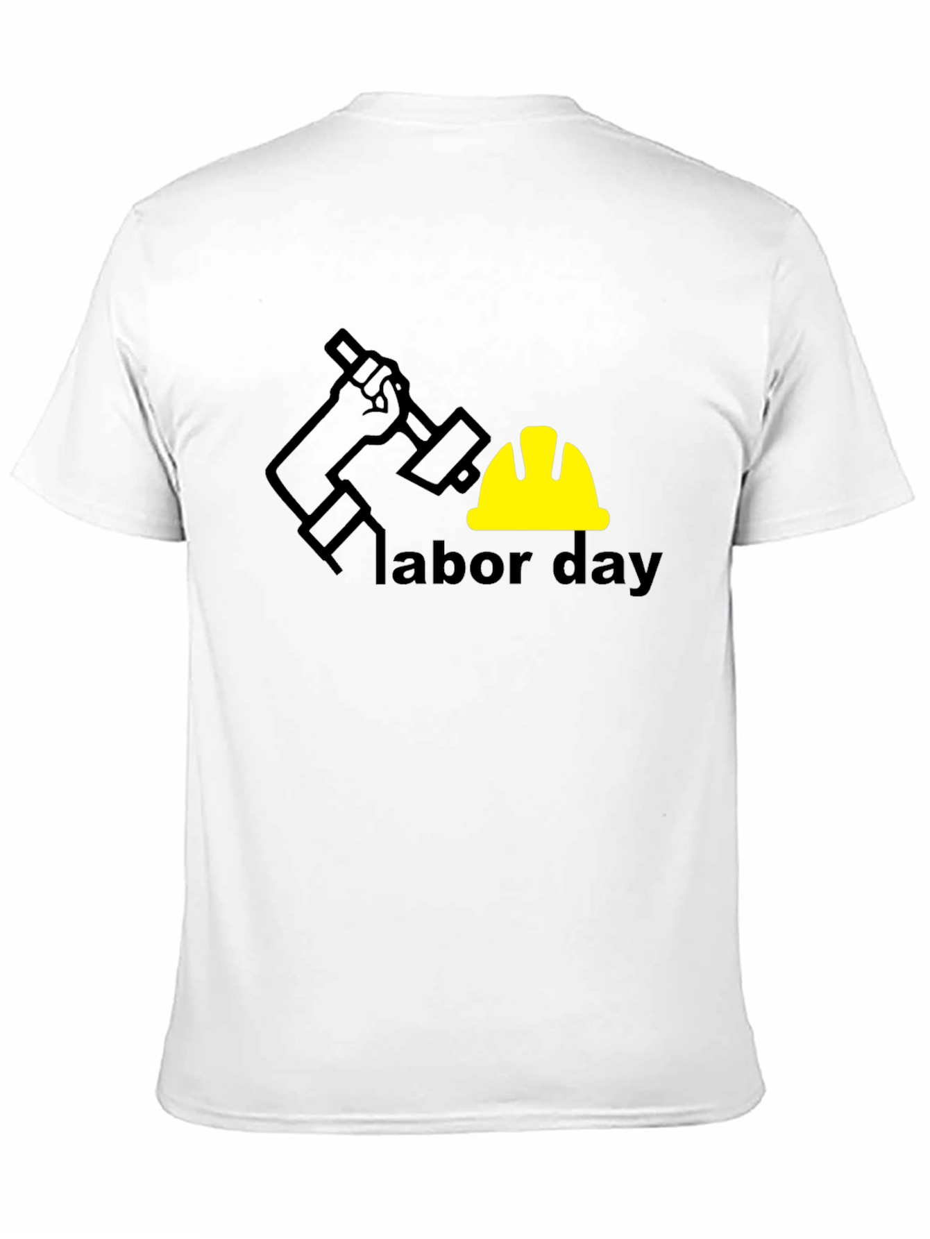 Labor Day T-Shirt - Black Graphic Tee