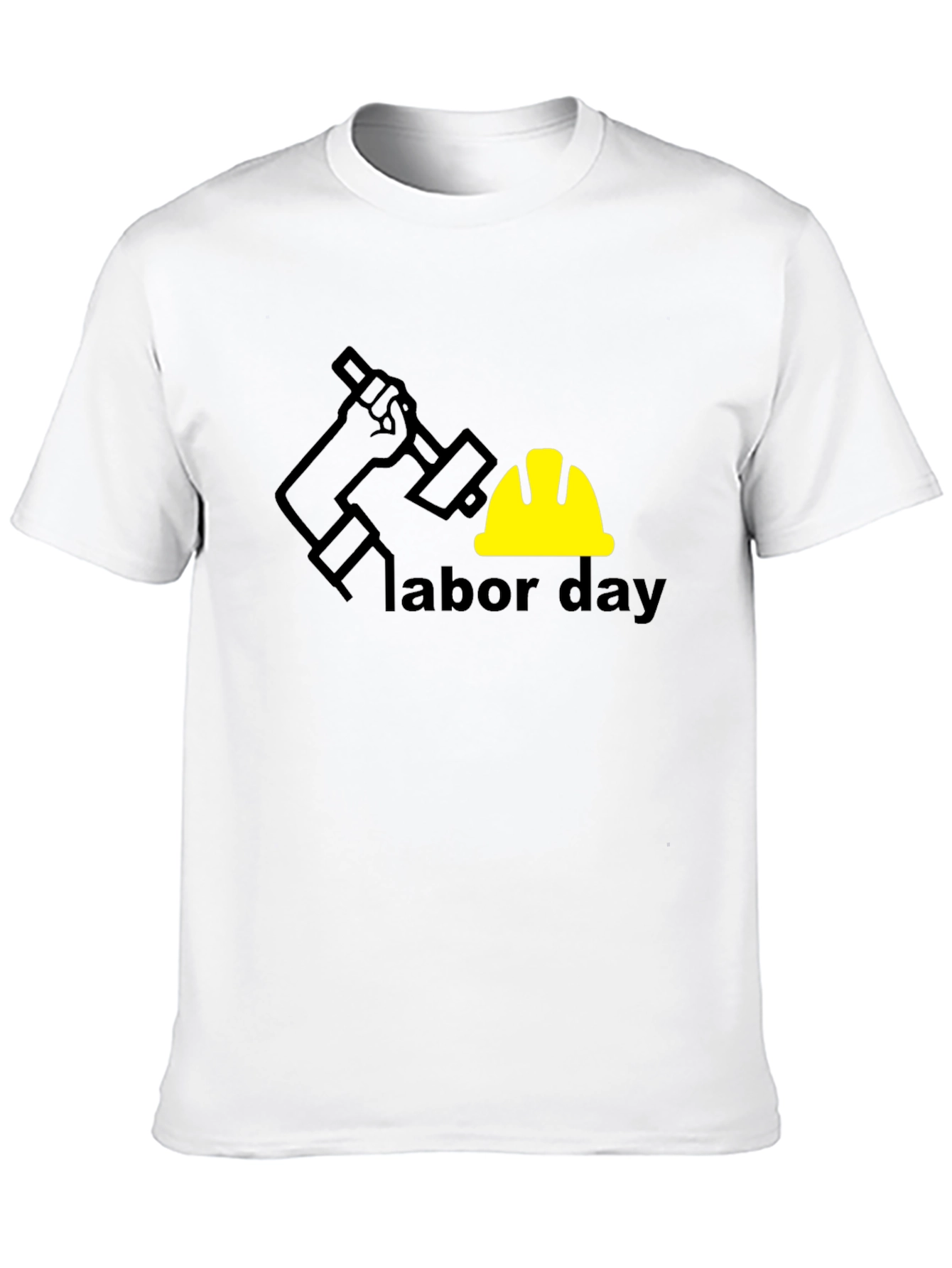 Labor Day T-Shirt - Black Graphic Tee