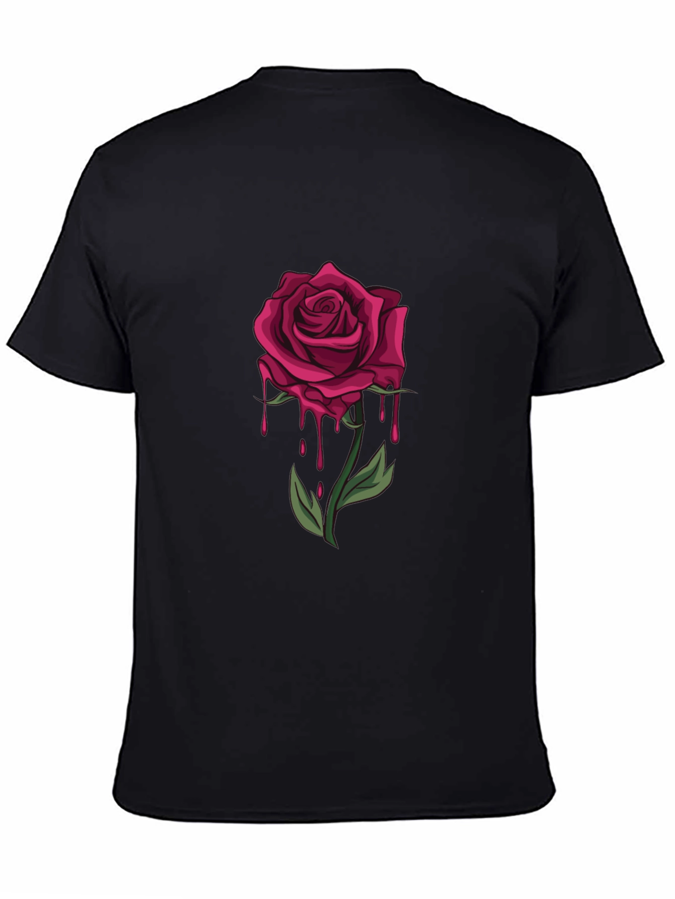 Rose Drip Graphic Tee