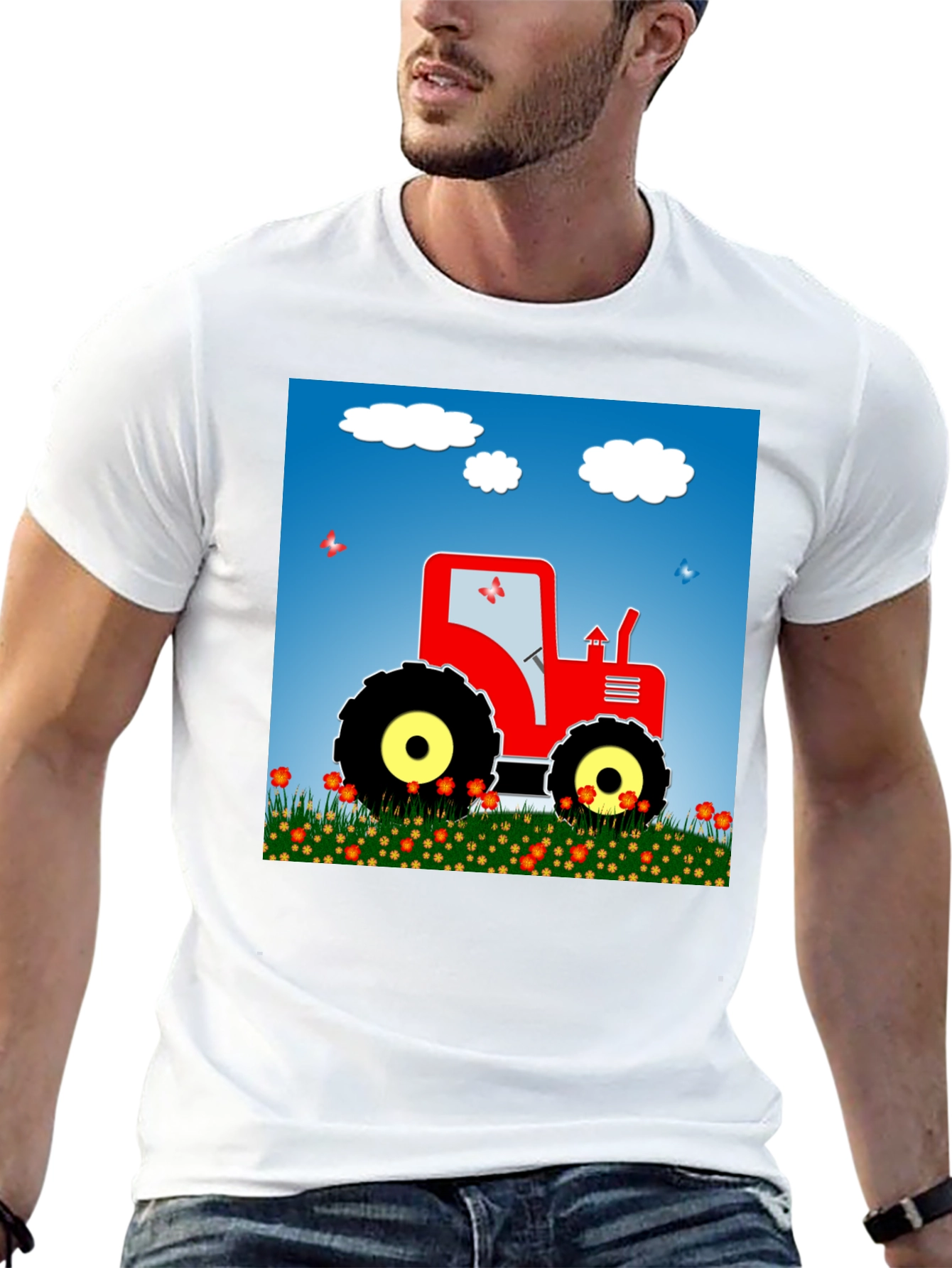 Tractor Graphic Tee - Farm Life Style