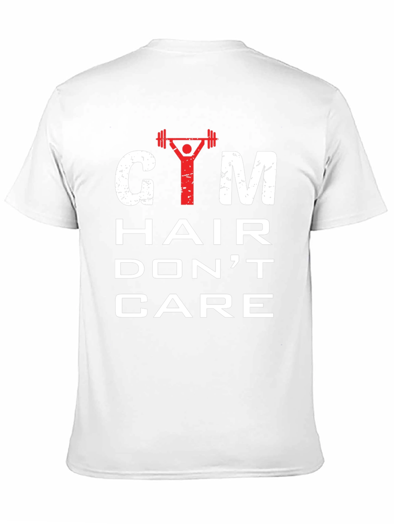 Gym Hair Dont Care Mens Graphic Tee