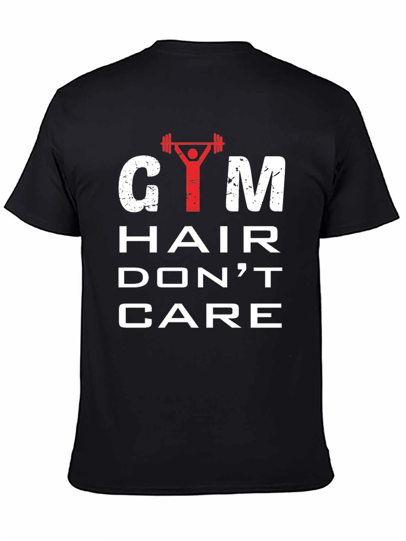 Gym Hair Dont Care Mens Graphic Tee