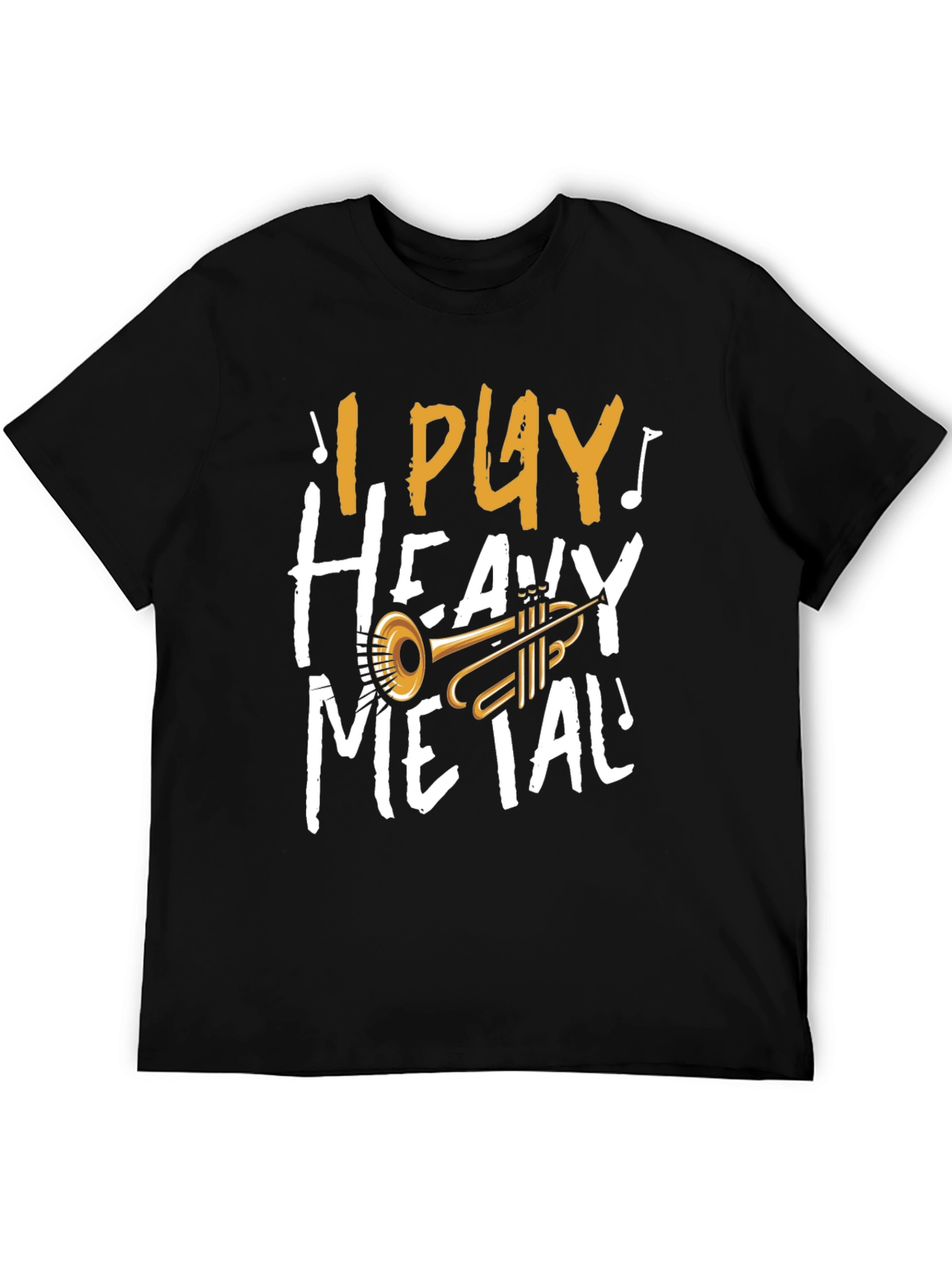 I Play Heavy Metal Trumpet T-Shirt
