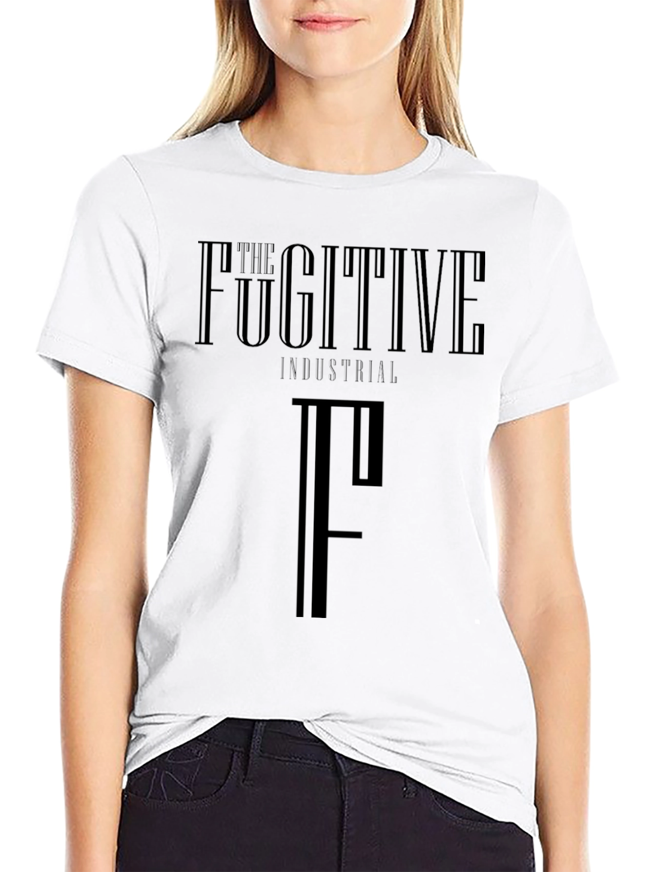 The Fugitive Industrial Black Graphic Tee