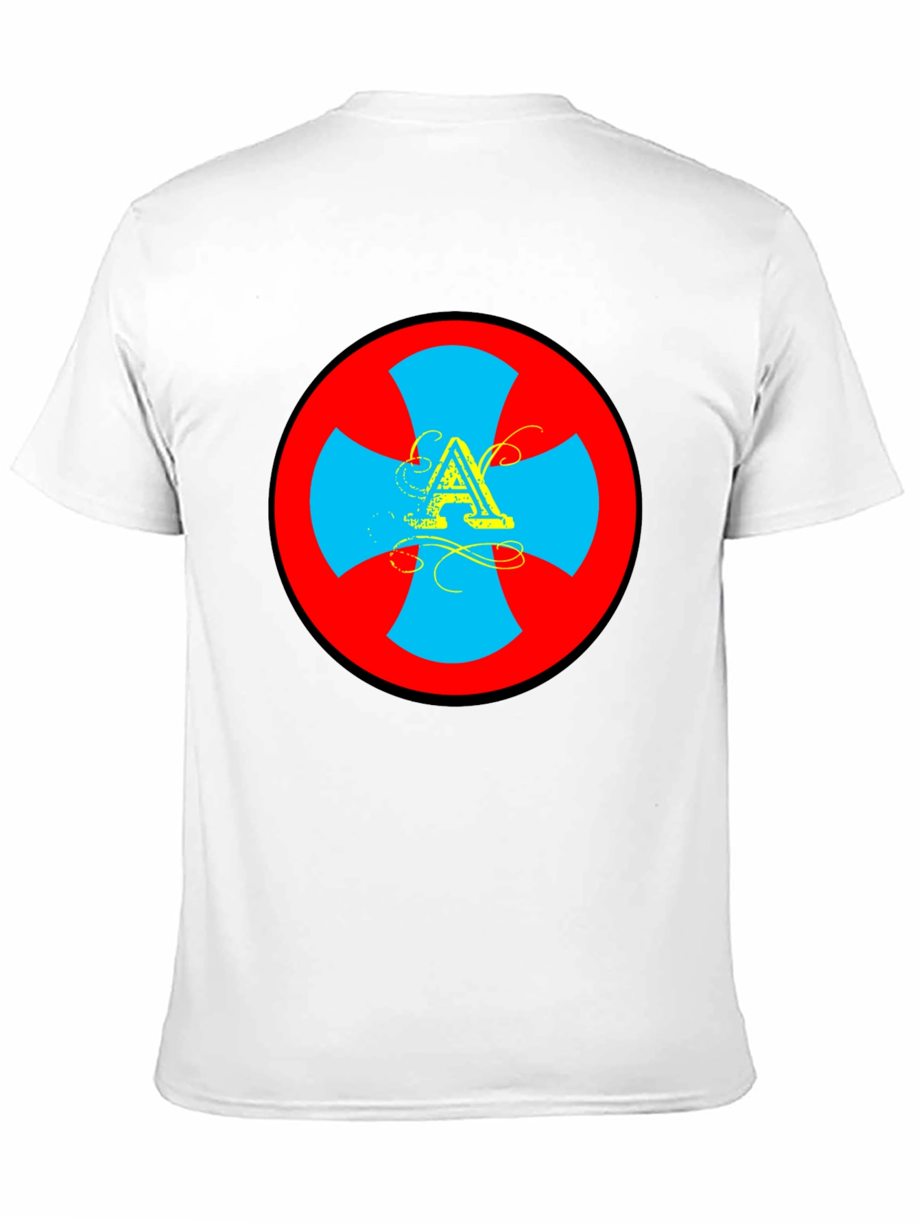 Emblem Tee: Stylish Graphic Print T-Shirt
