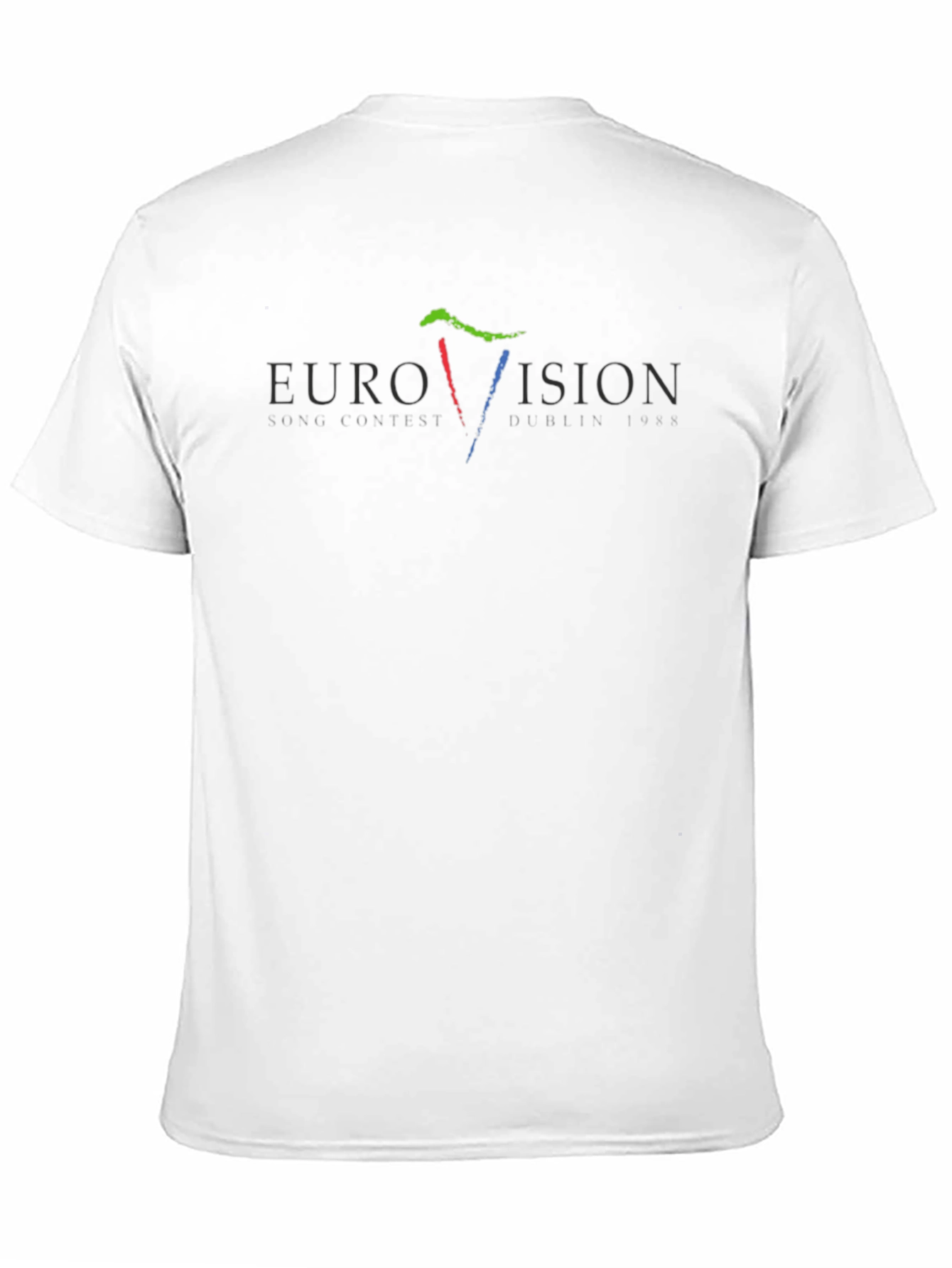 Eurovision 1988 Dublin Graphic Black T-Shirt