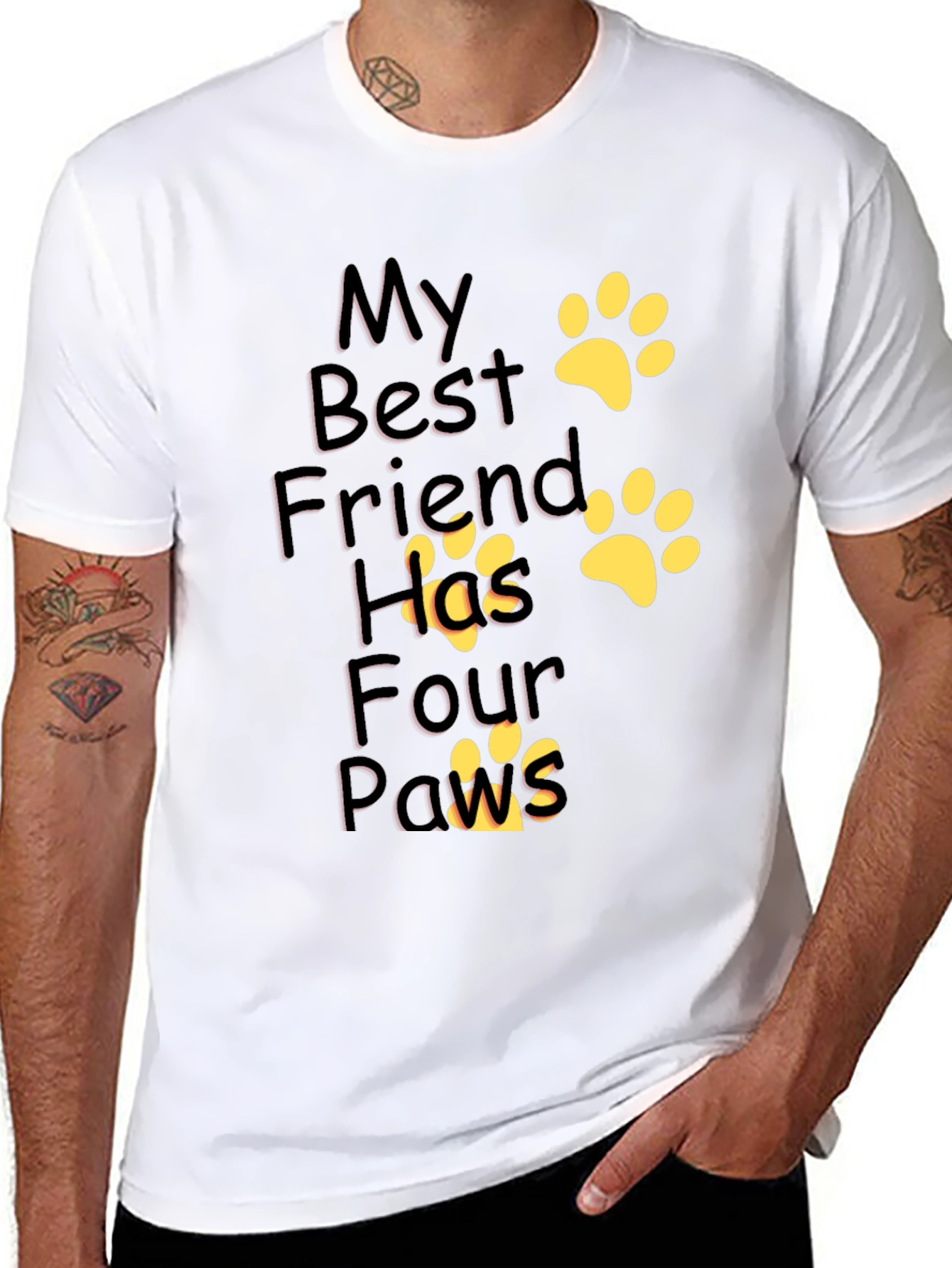 My Best Friend Has Four Paws T-Shirt