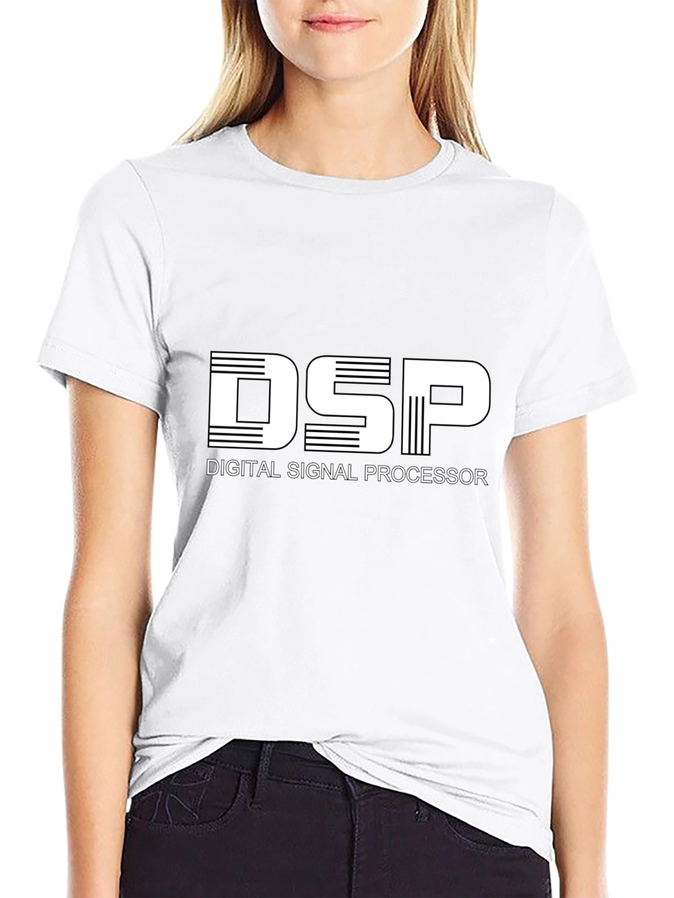 DSP Digital Signal Processor T-Shirt - Black