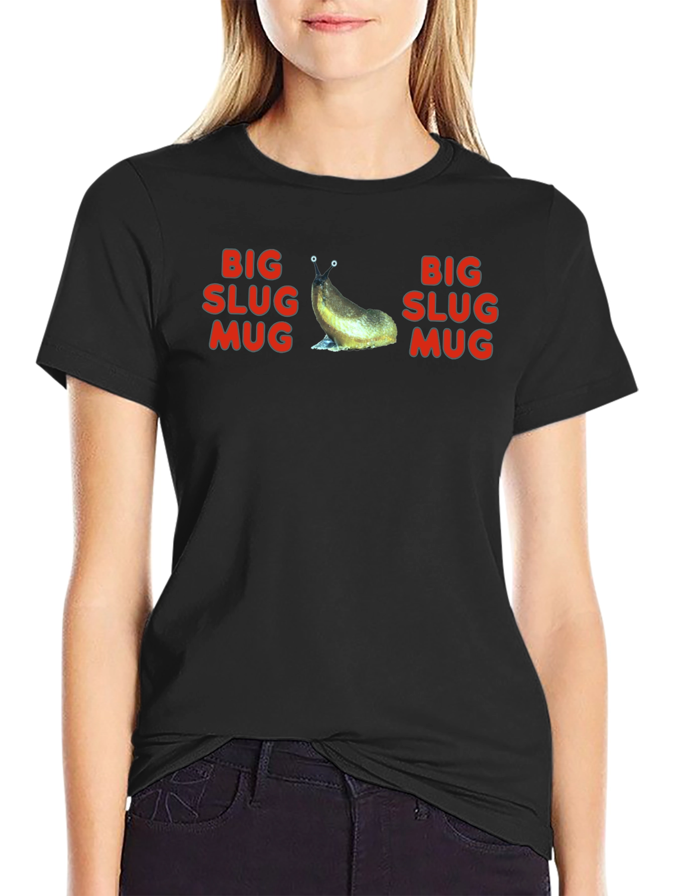 Big Slug Mug T-Shirt - Funny Graphic Tee