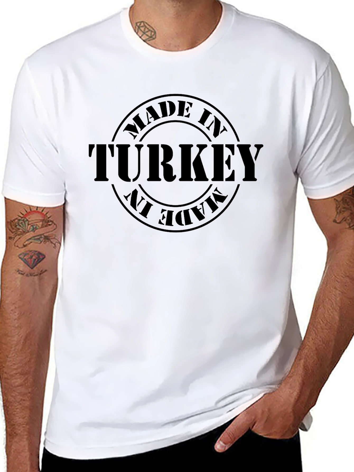Made in Turkey Graphic T-Shirt - Unisex Cotton Tee