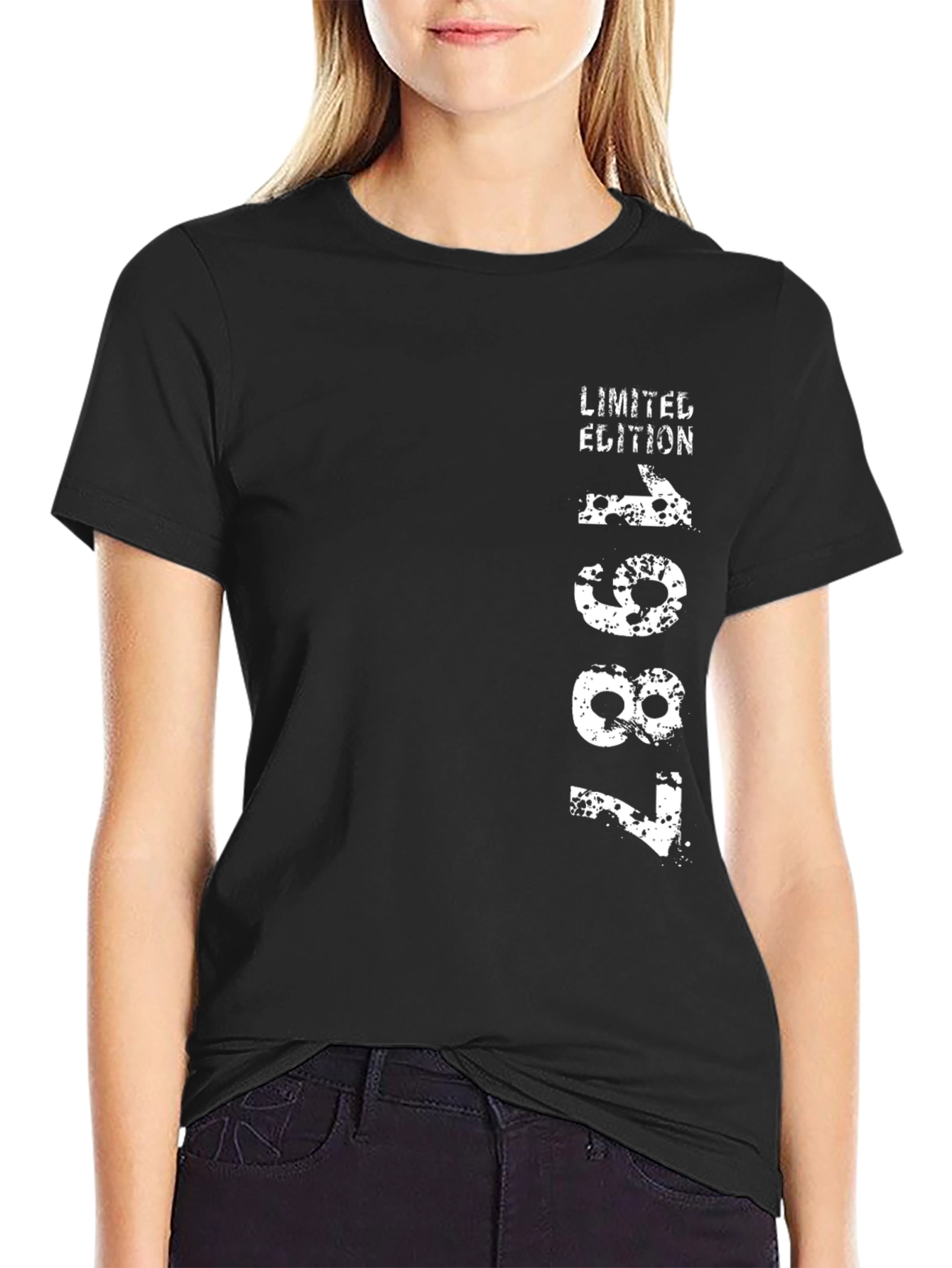 Limited Edition 1987 Graphic Tee - Black