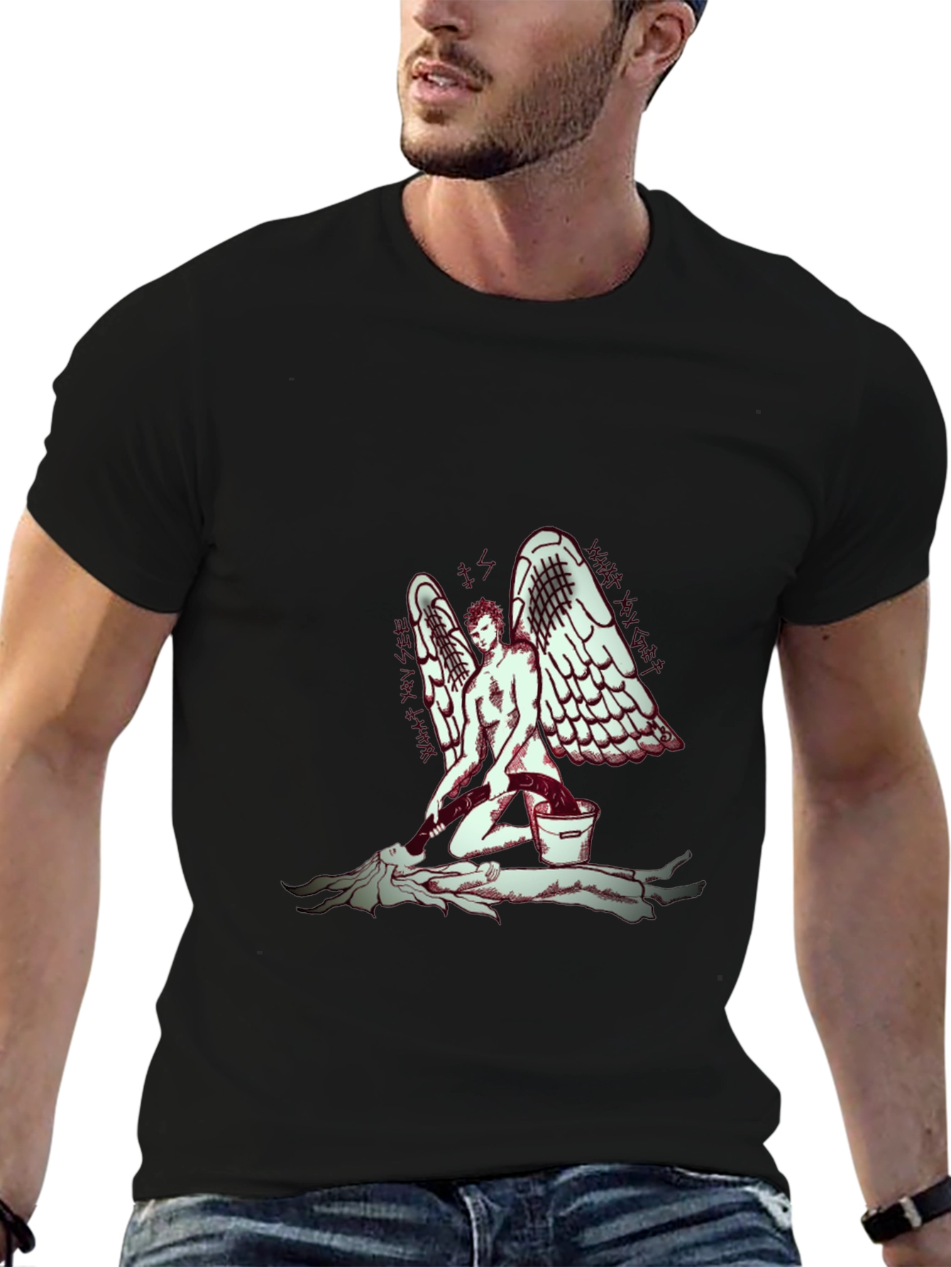 Angel Wings Graphic T-Shirt - Unique Design