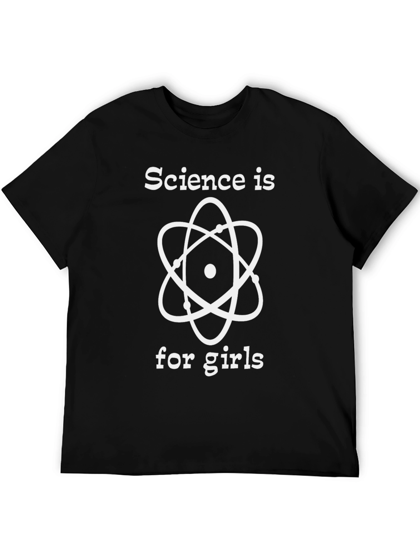 Science Is For Girls Graphic Tee