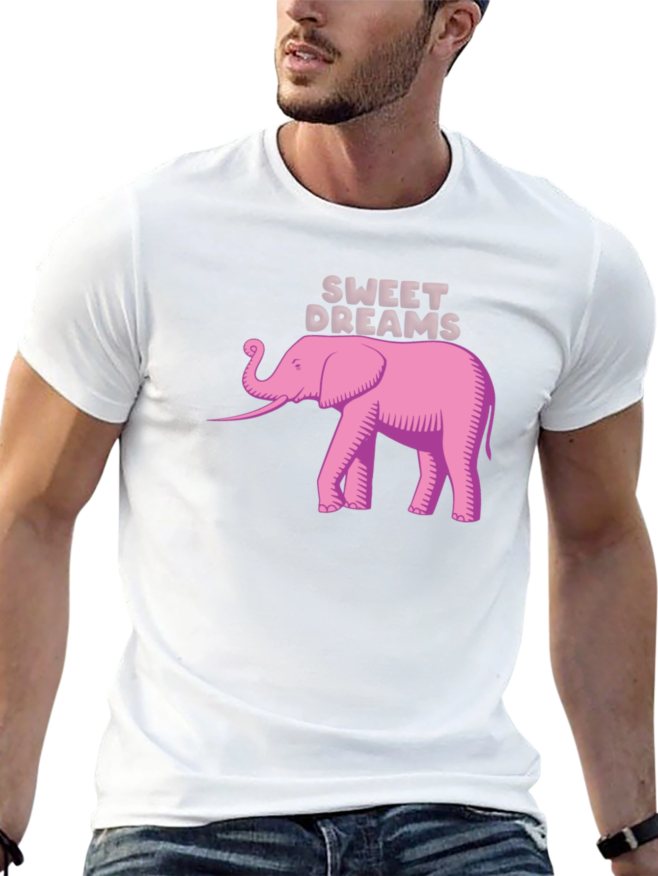 Sweet Dreams Elephant T-Shirt - Unique Design