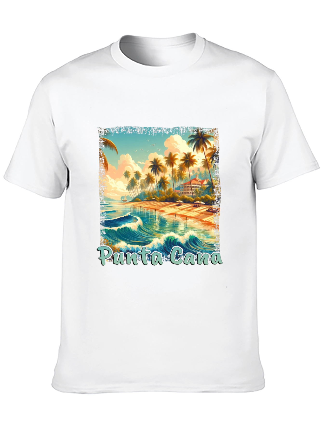 Punta Cana Beach Graphic T-Shirt