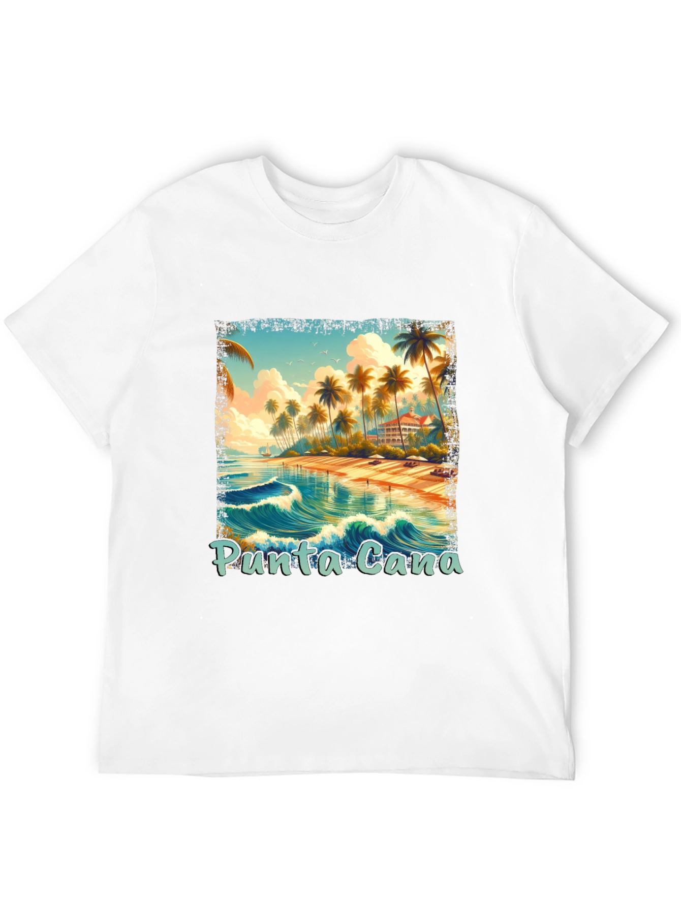Punta Cana Beach Graphic T-Shirt