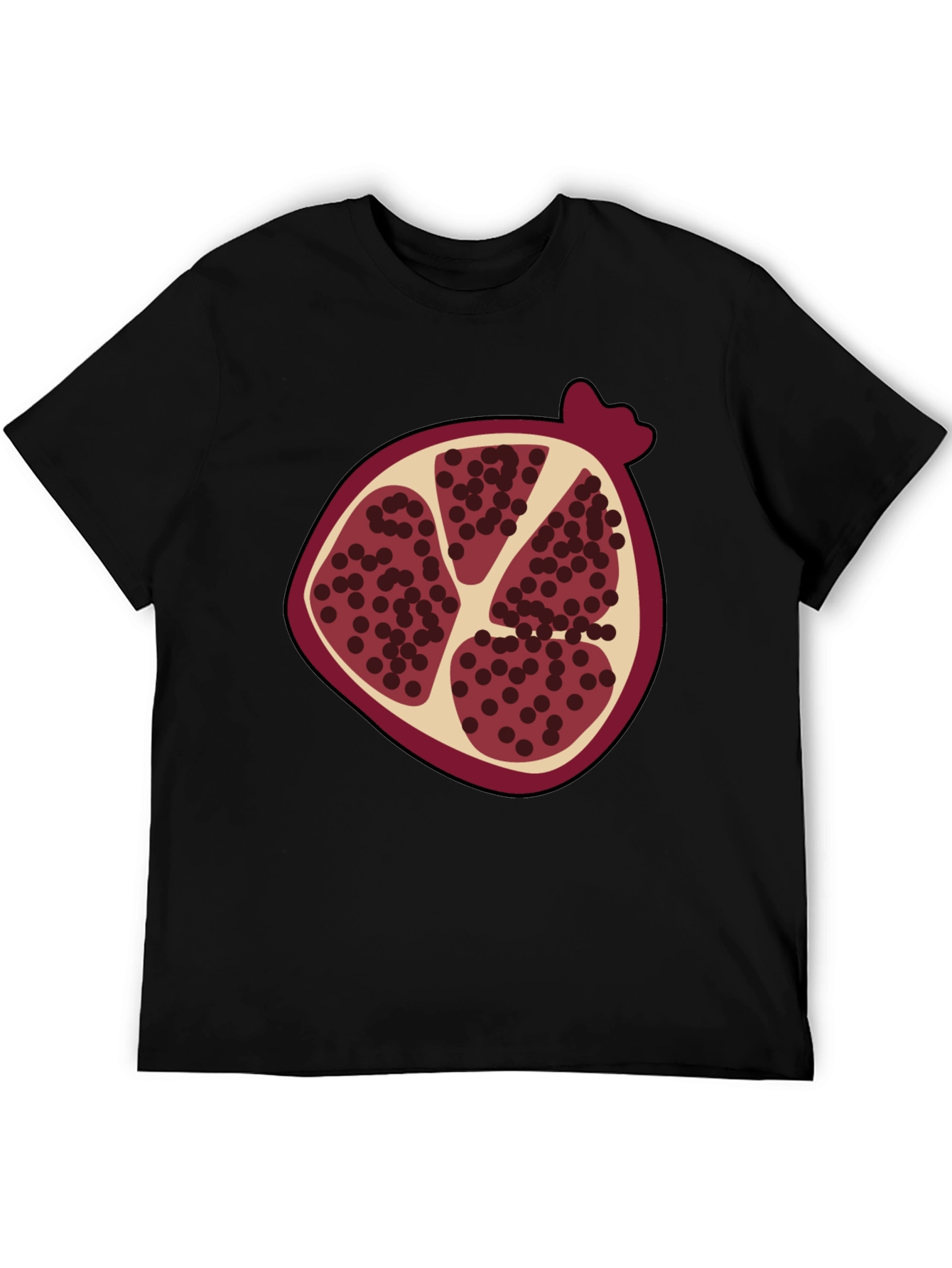 Pomegranate Graphic Tee - Stylish Fruit Design