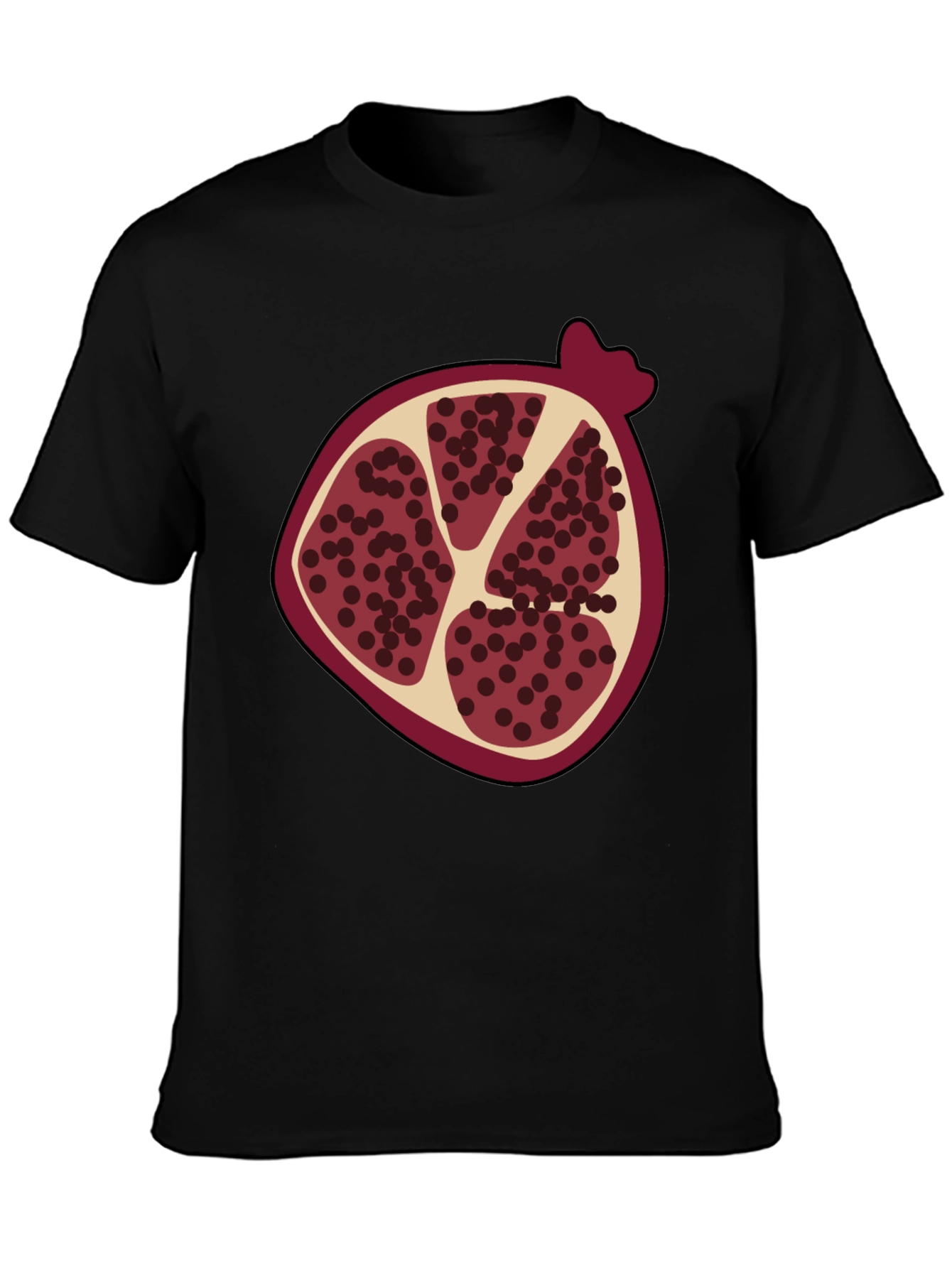 Pomegranate Graphic Tee - Stylish Fruit Design