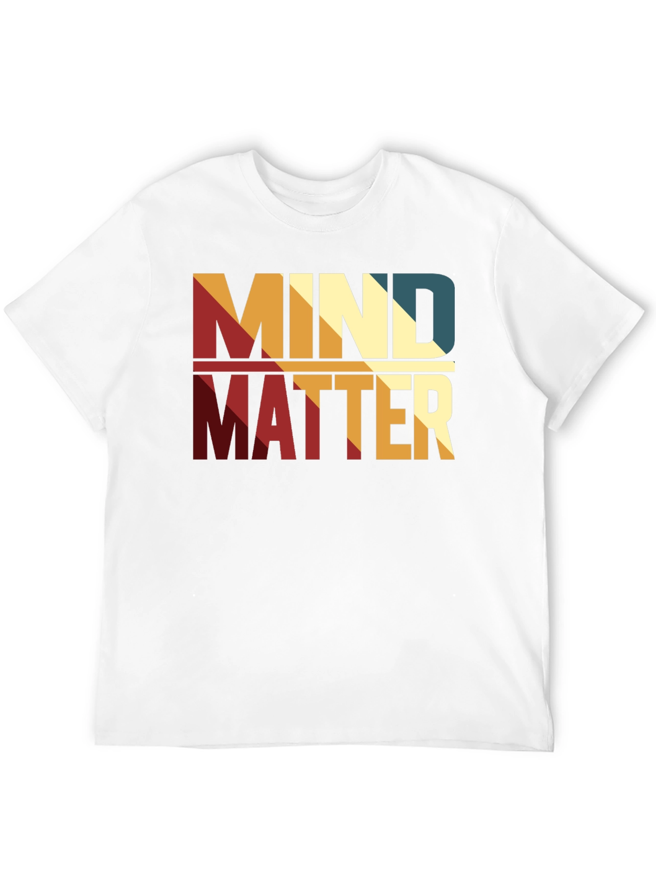 Mind Over Matter Graphic Tee - Stylish Retro Design