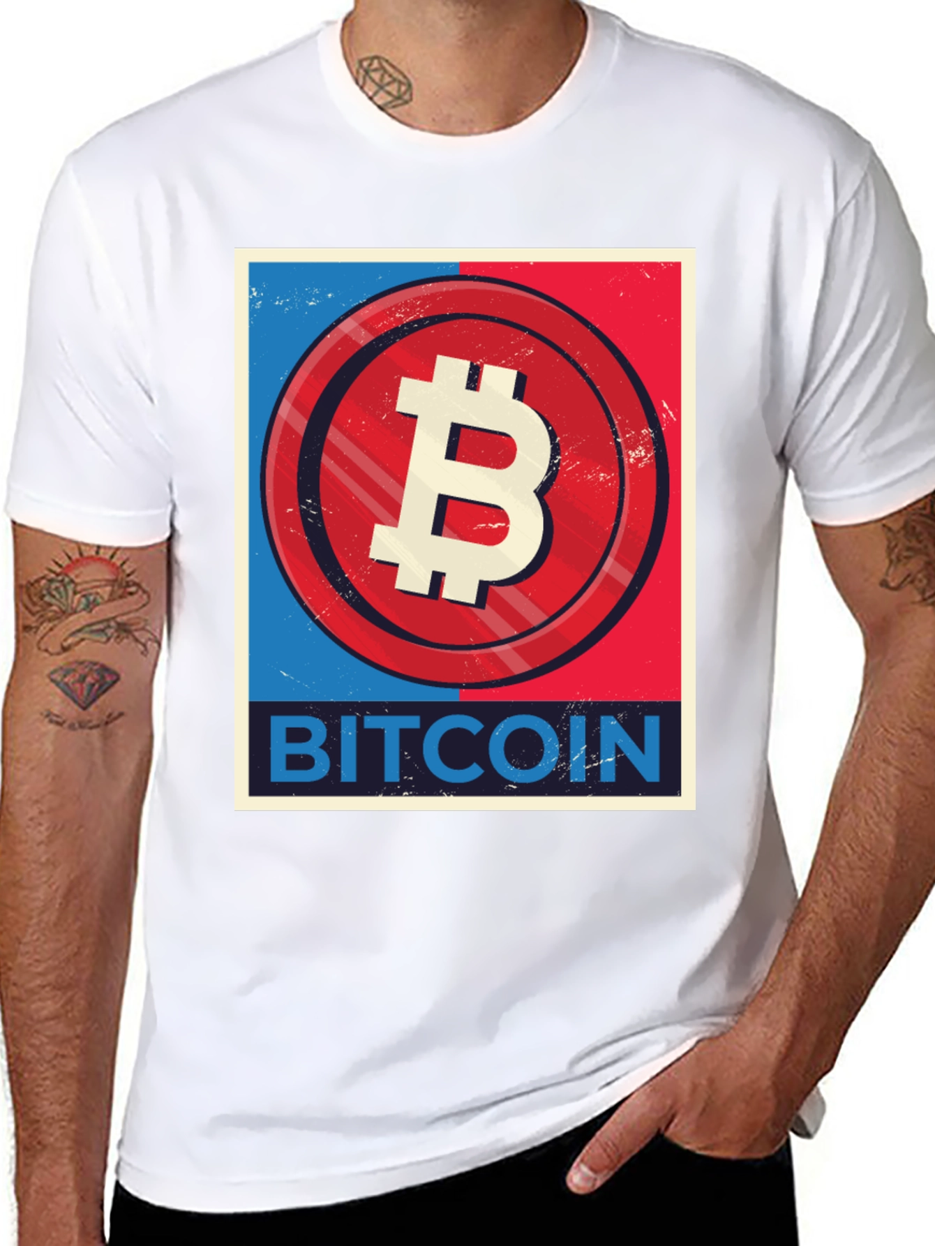 Bitcoin Graphic Tee - Crypto Currency Enthusiast T-Shirt