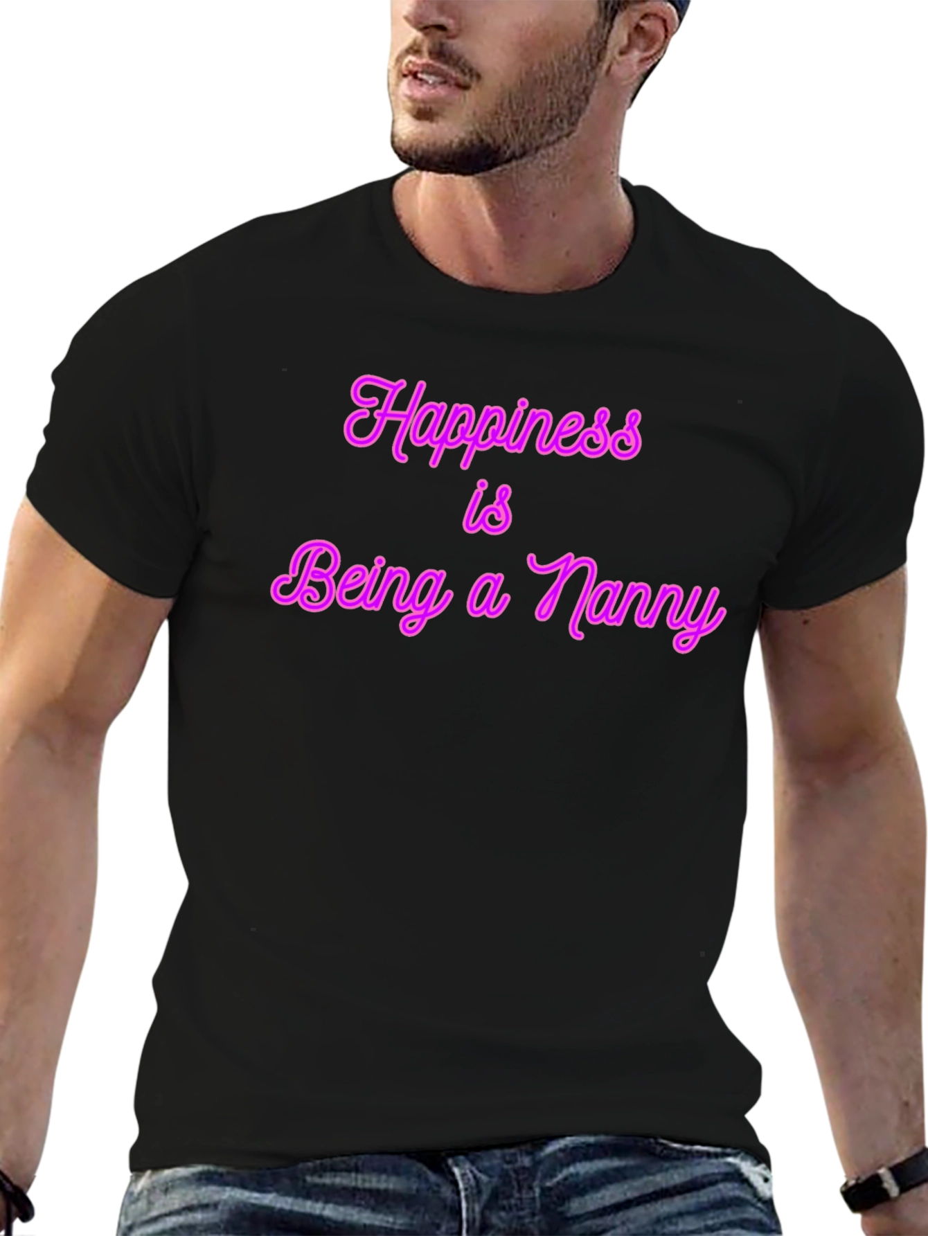 Happiness is Being a Nanny T-Shirt