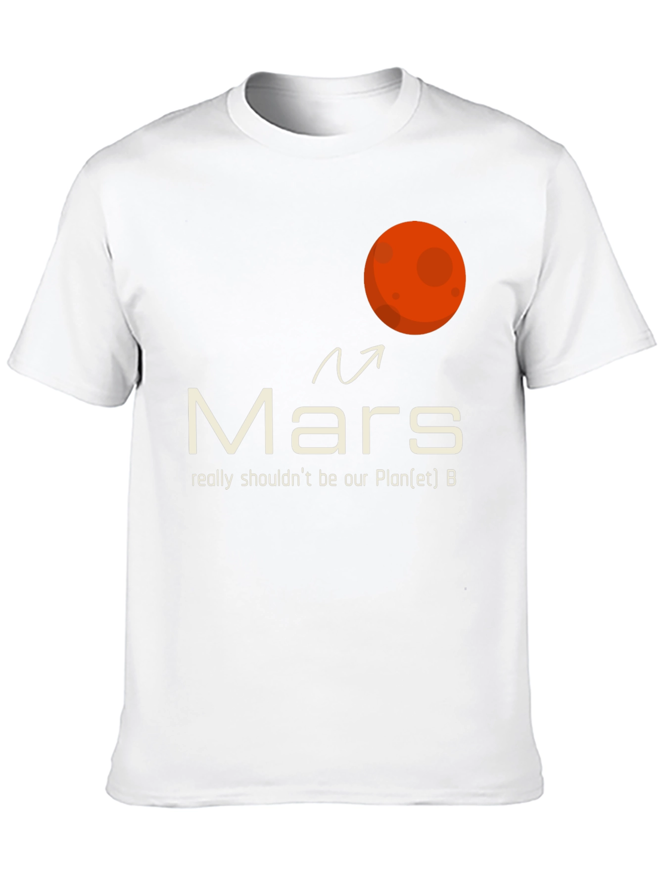Mars Plan B Graphic T-Shirt