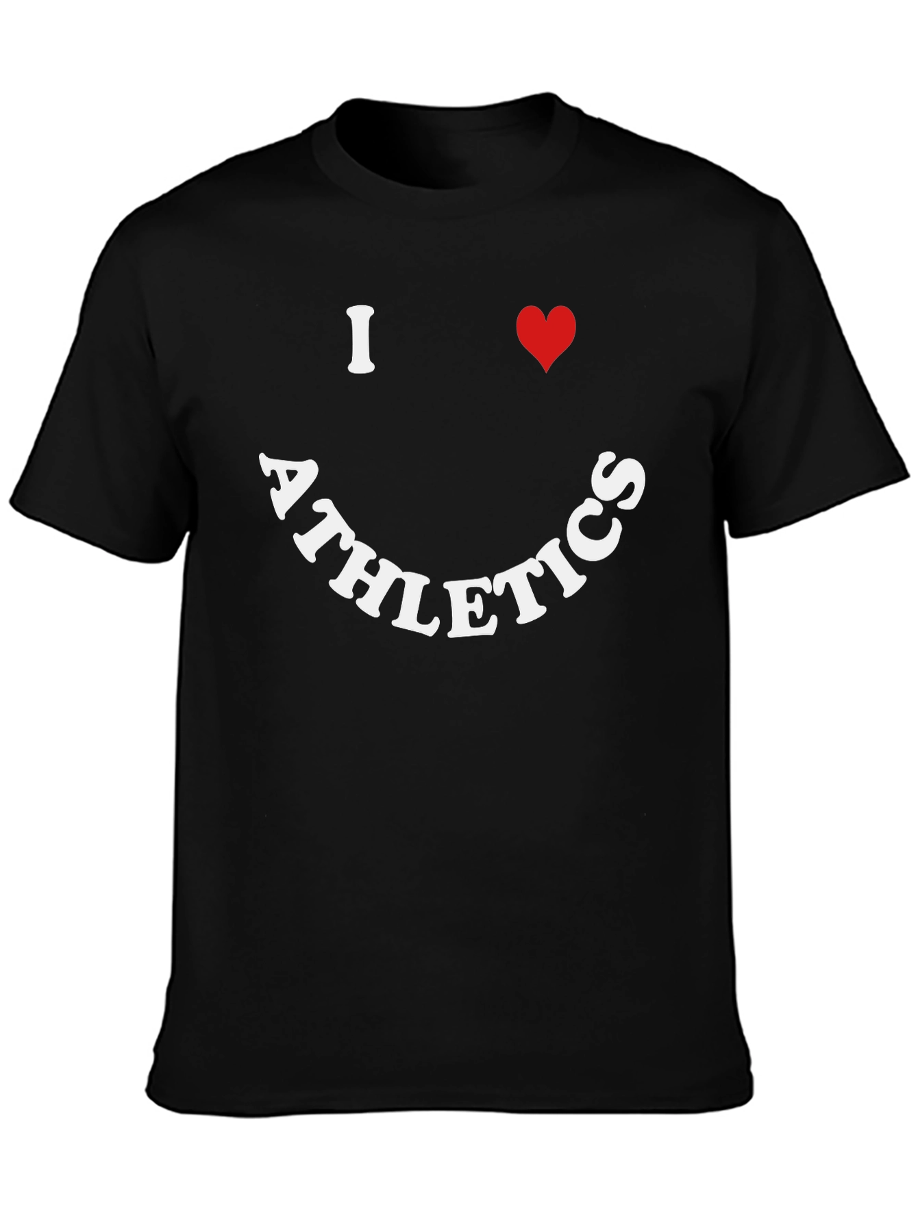 I Heart Athletics Graphic Tee - Black