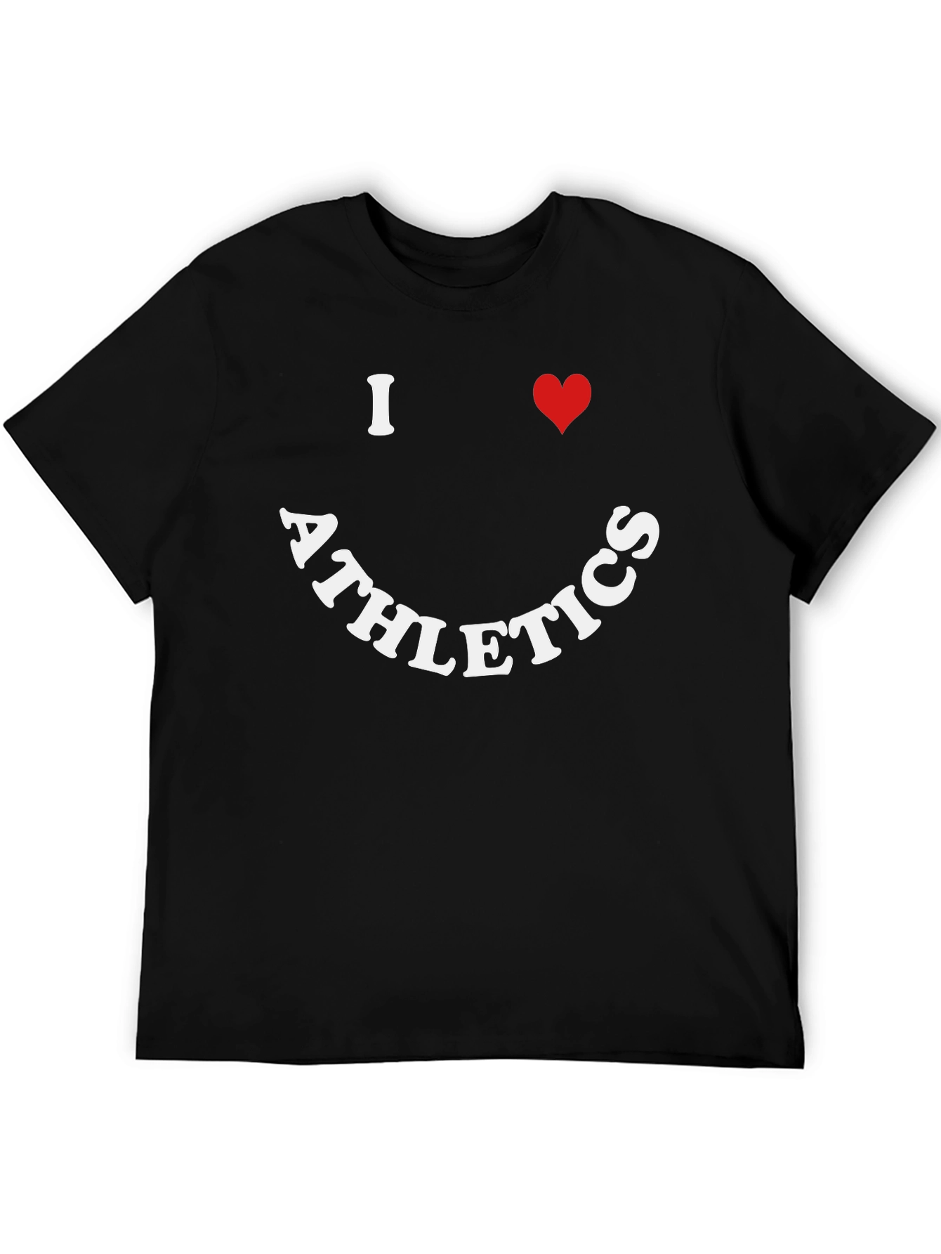 I Heart Athletics Graphic Tee - Black