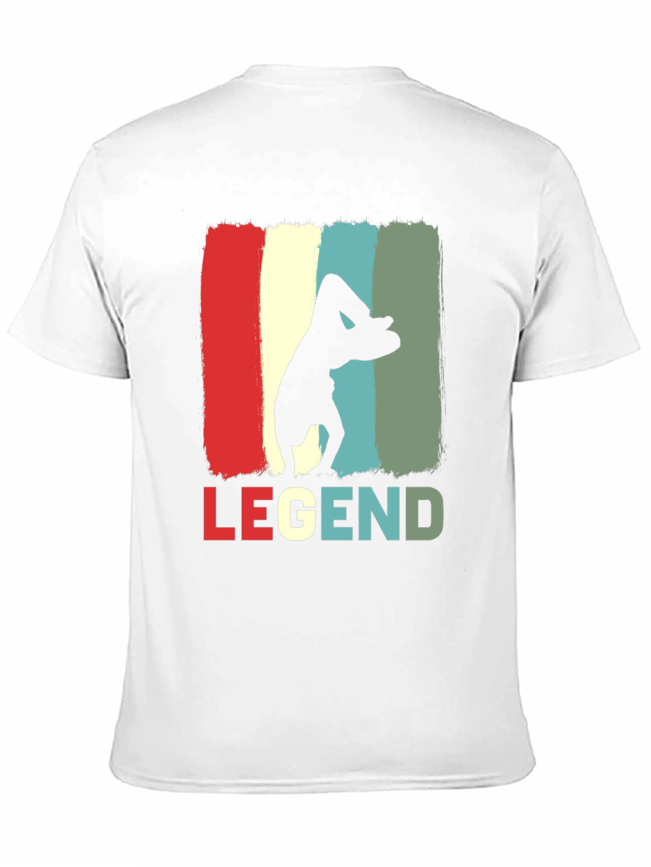 Retro Yoga Legend Tee - Soft Cotton Comfort