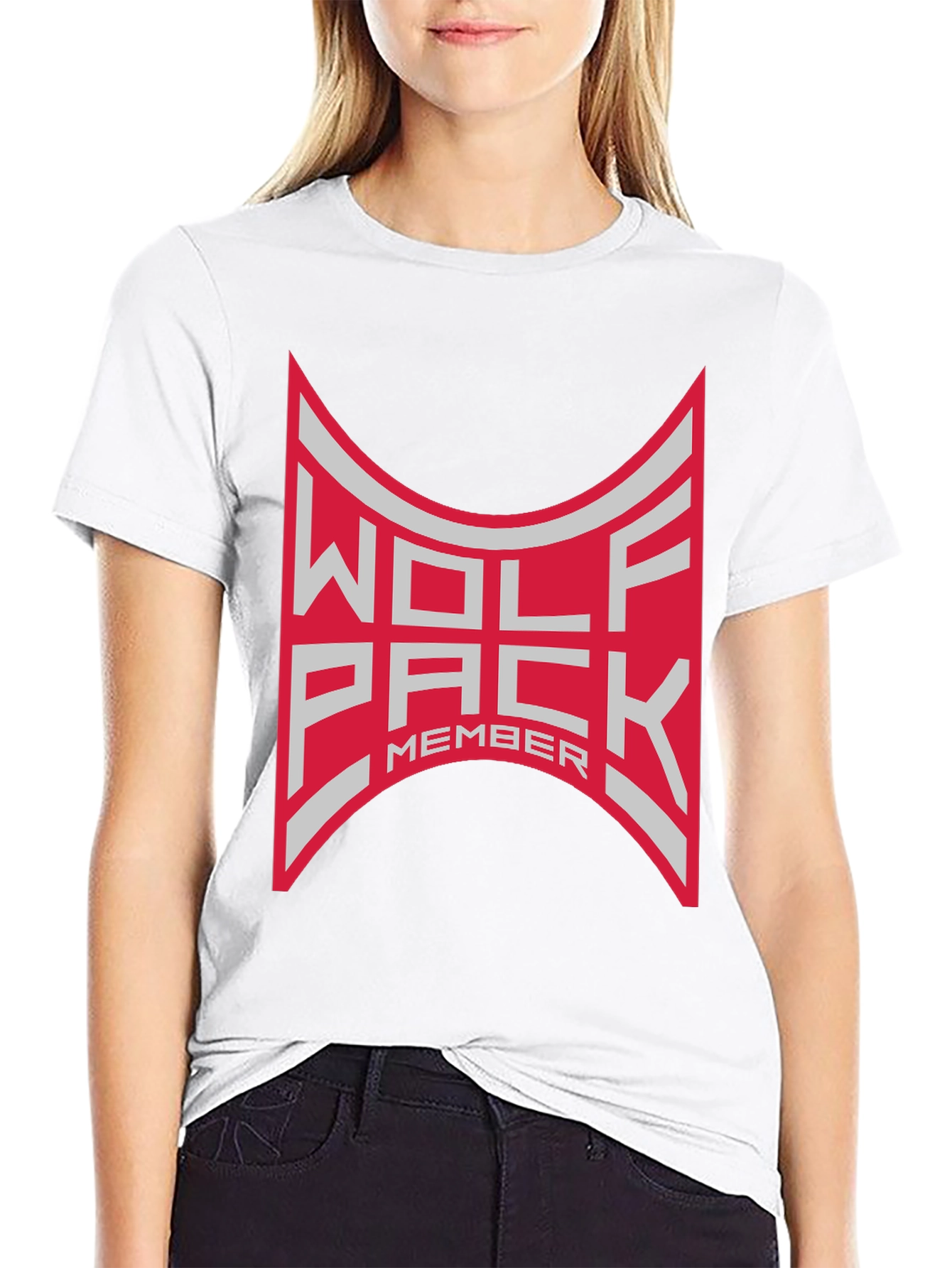 Wolf Pack Member T-Shirt - Black
