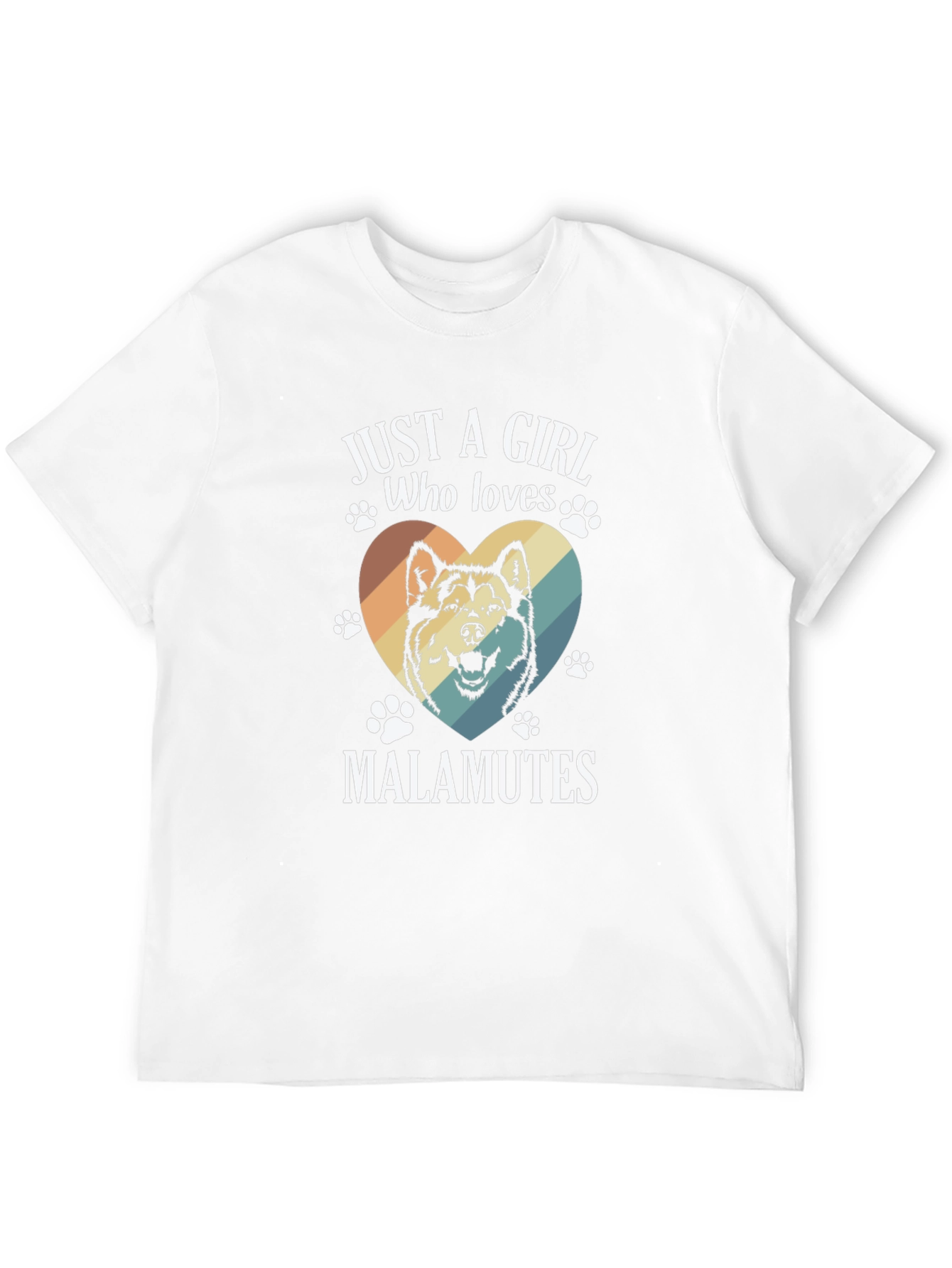 Just A Girl Who Loves Malamutes T-Shirt