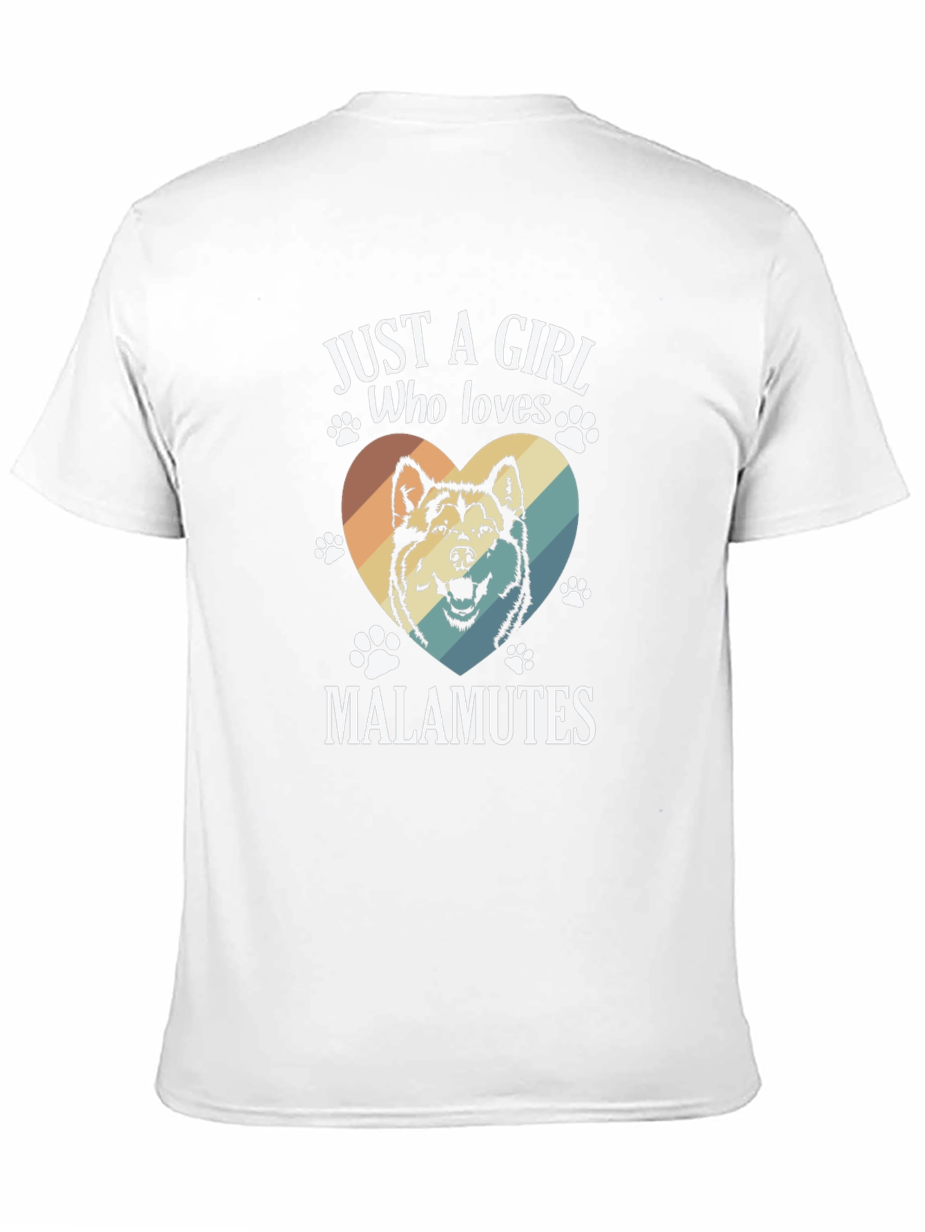 Just A Girl Who Loves Malamutes T-Shirt