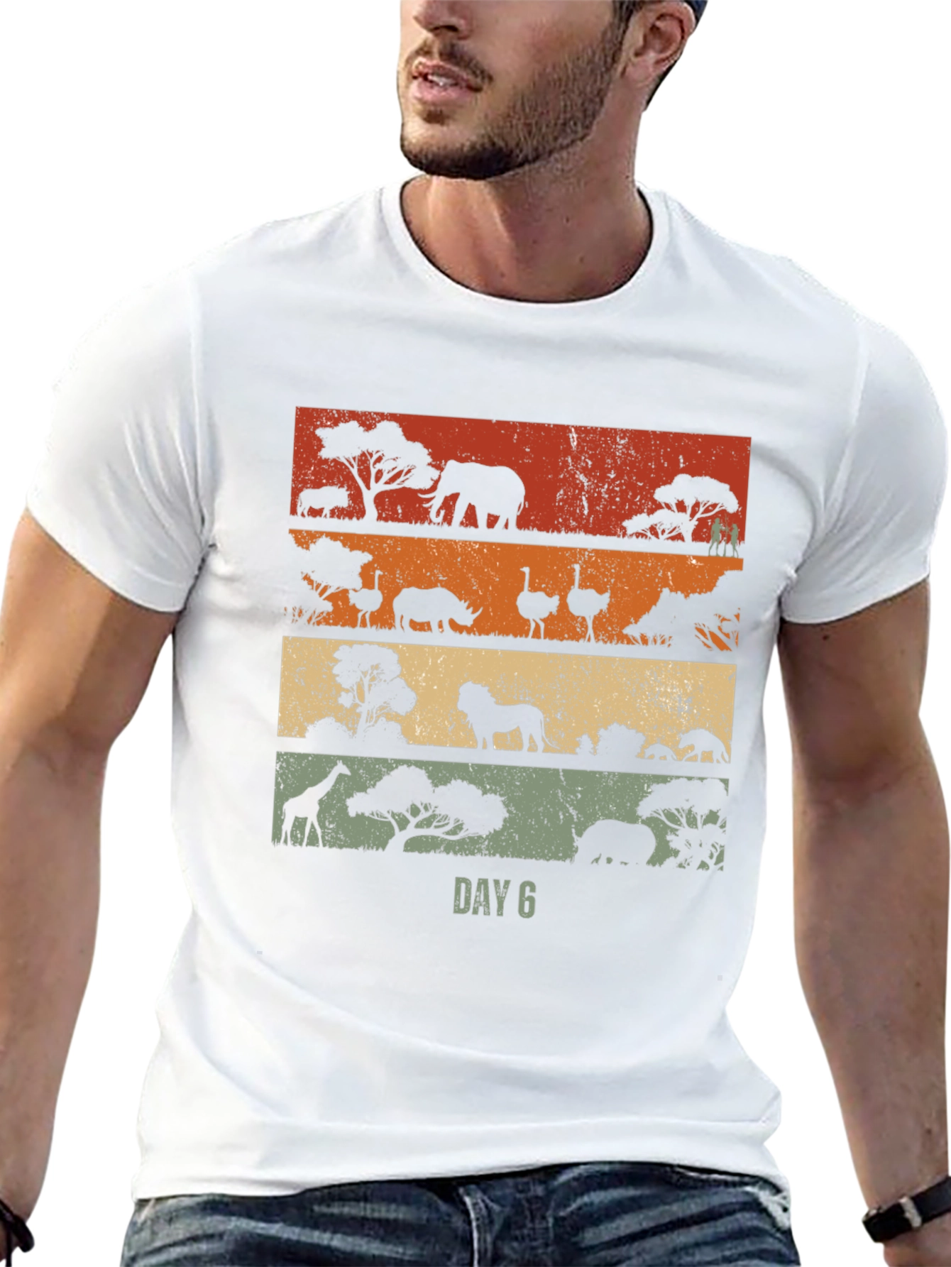 Retro Safari T-Shirt - Day 6 Africa Adventure
