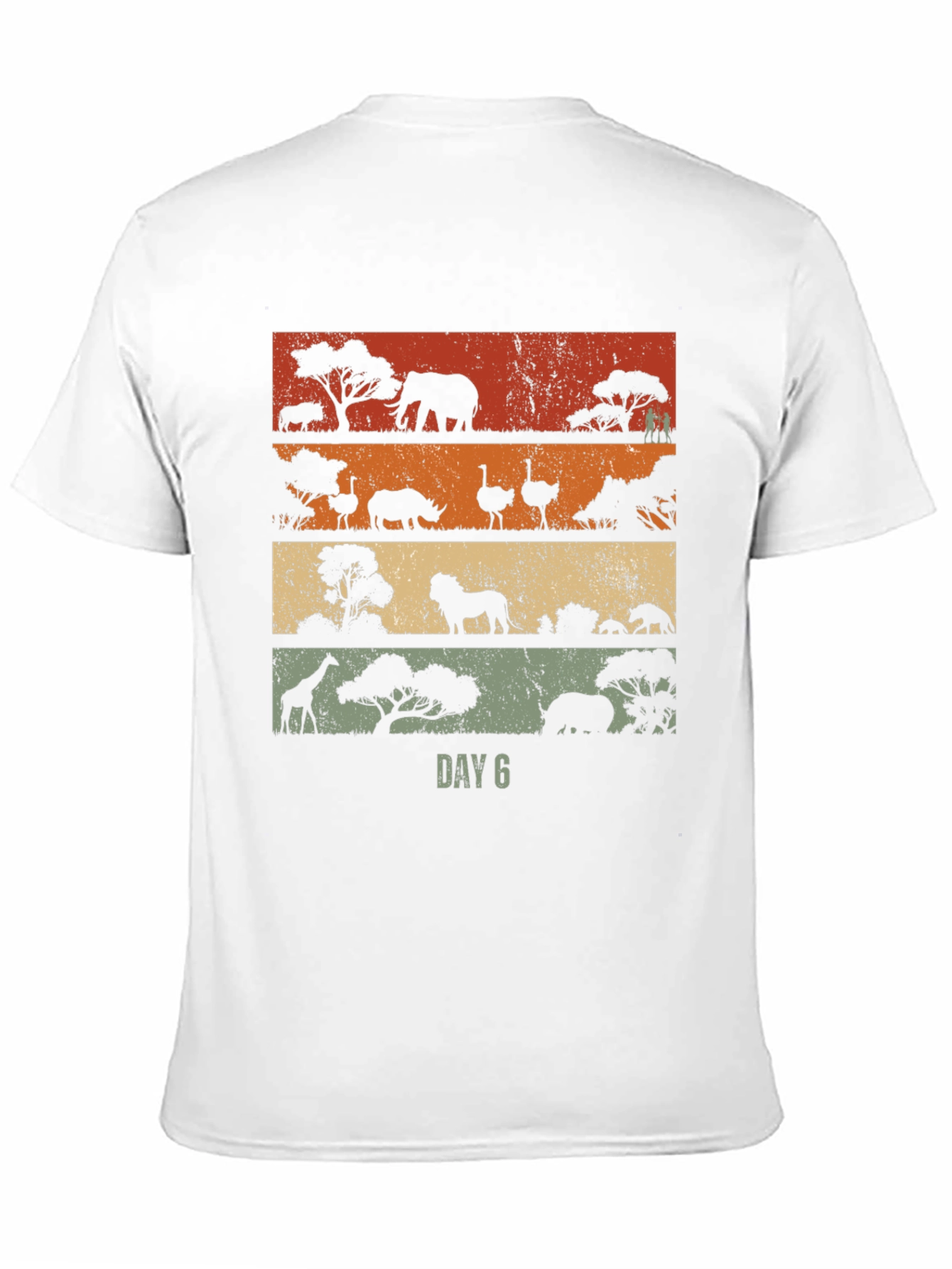 Retro Safari T-Shirt - Day 6 Africa Adventure