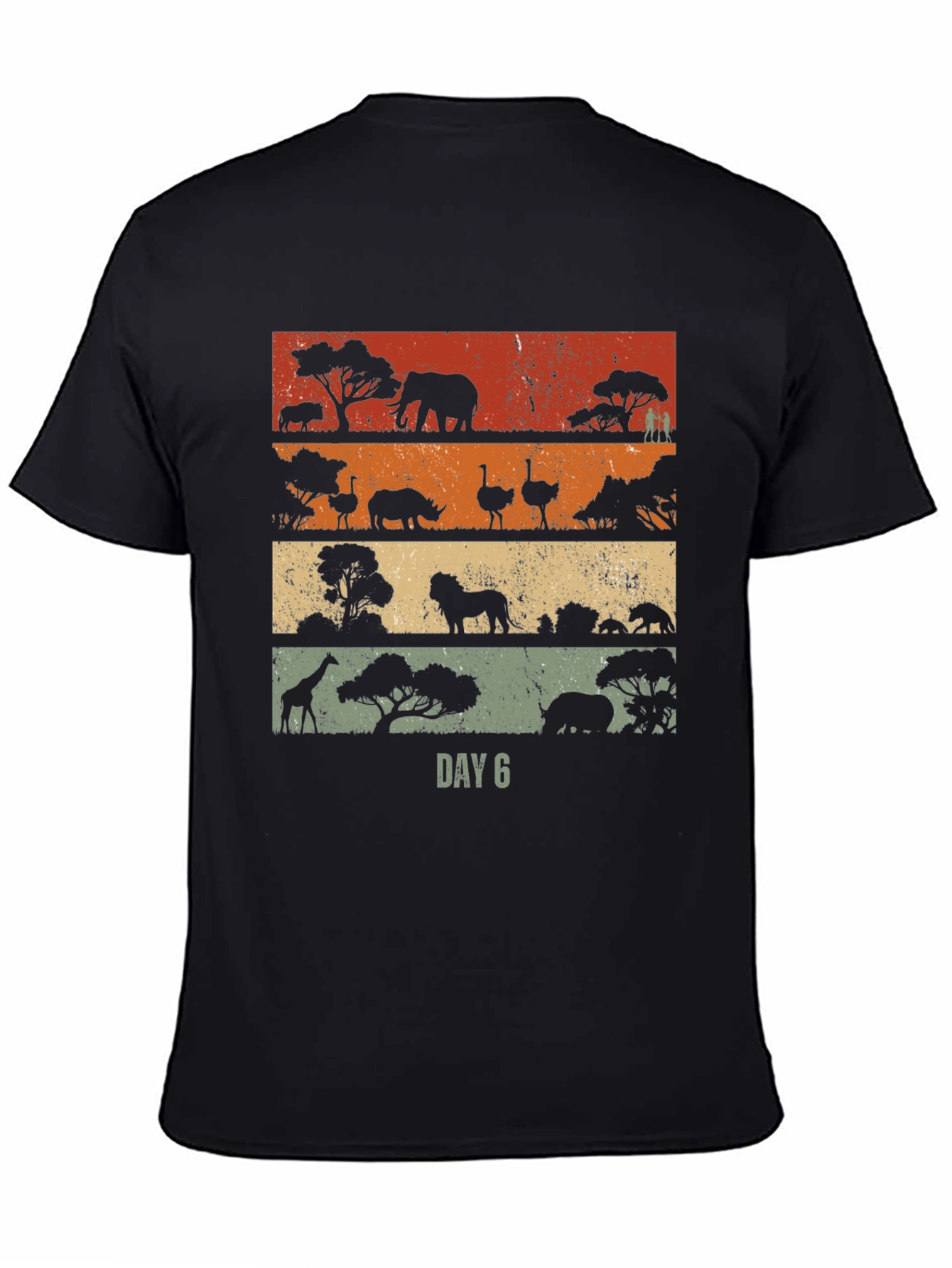 Retro Safari T-Shirt - Day 6 Africa Adventure