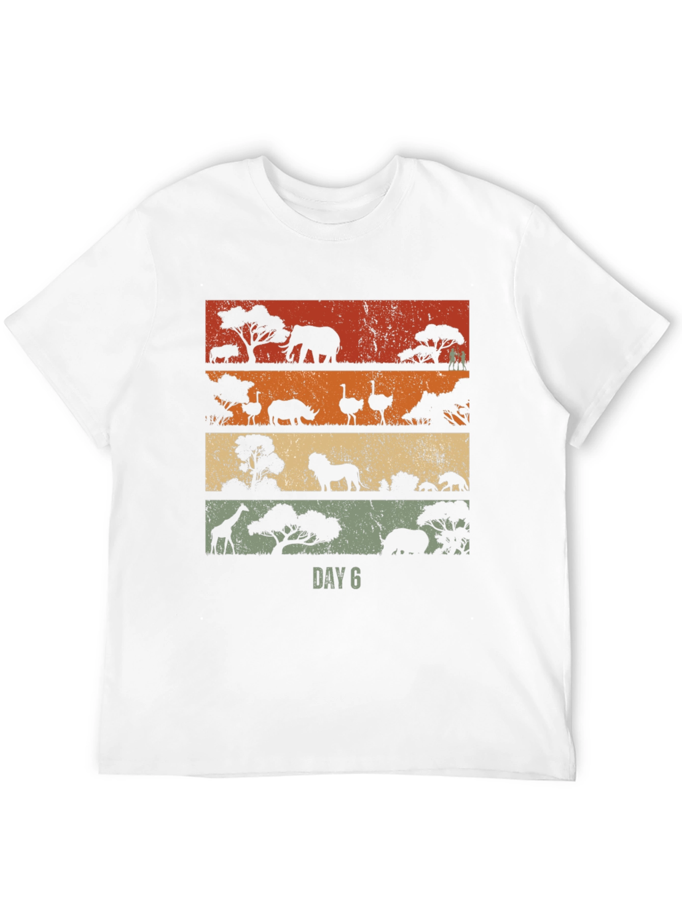 Retro Safari T-Shirt - Day 6 Africa Adventure