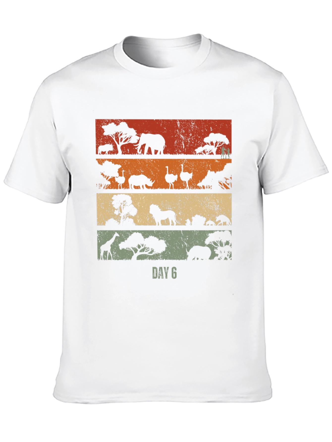 Retro Safari T-Shirt - Day 6 Africa Adventure