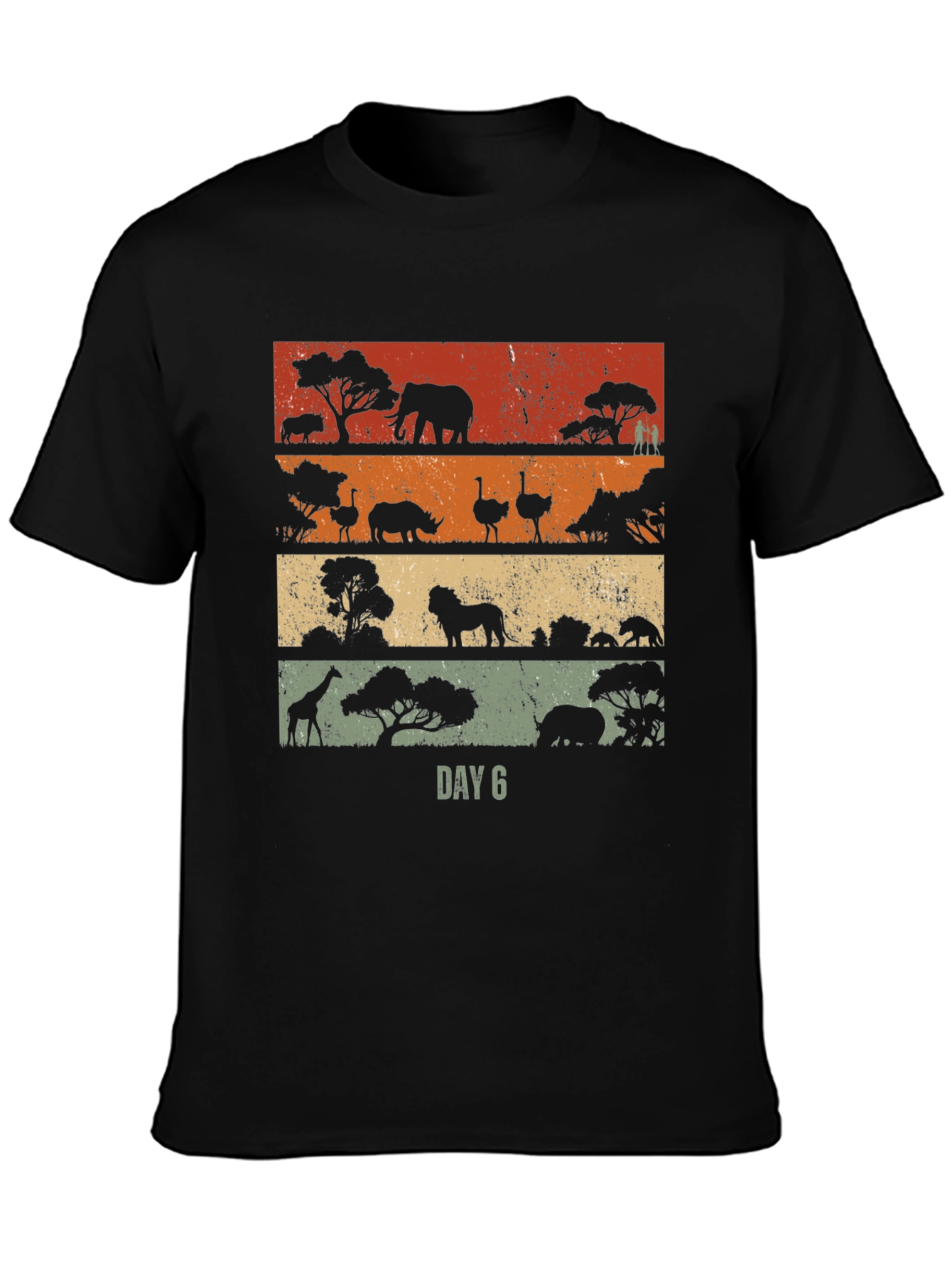 Retro Safari T-Shirt - Day 6 Africa Adventure