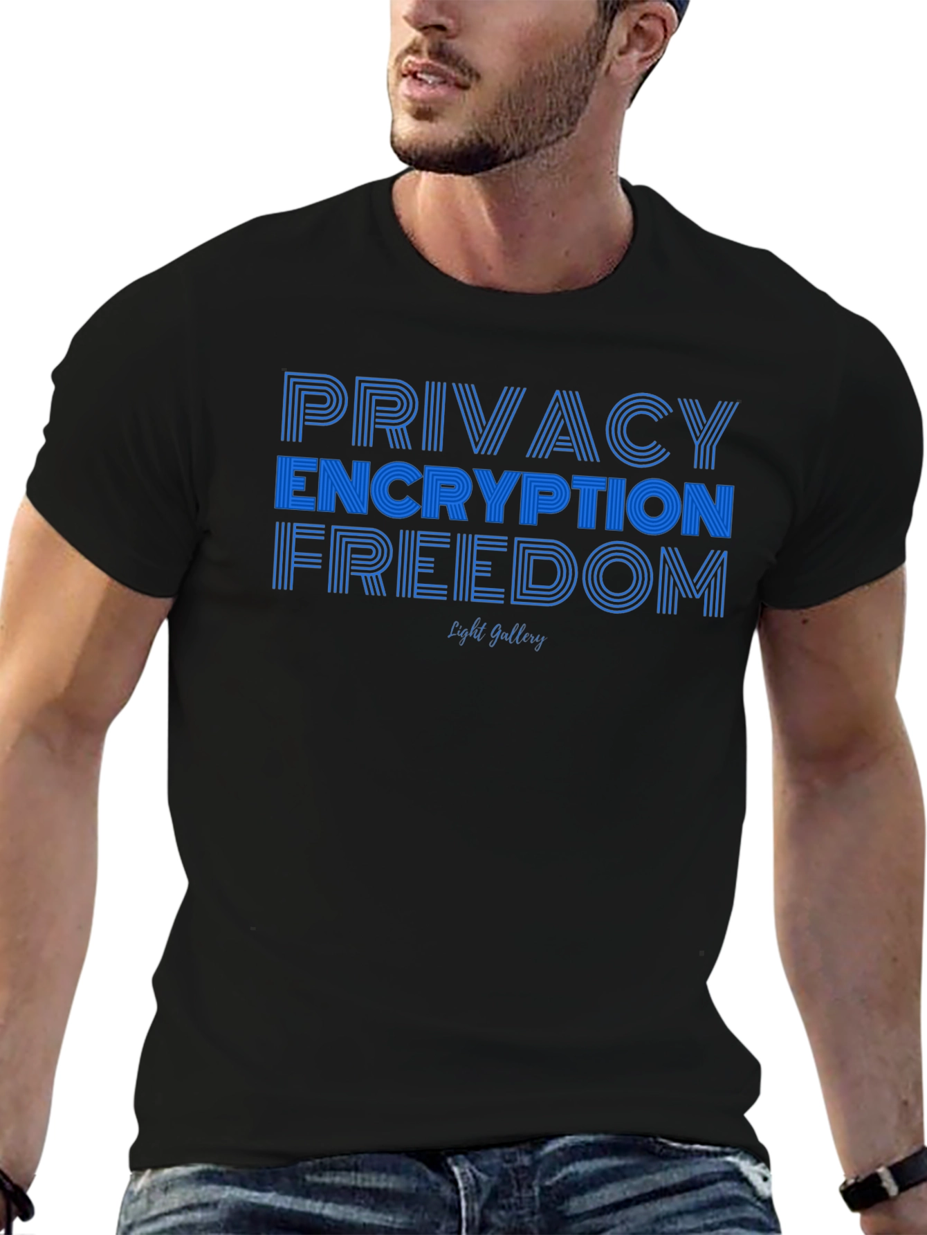 Privacy Encryption Freedom Tee - Cyber Security Style