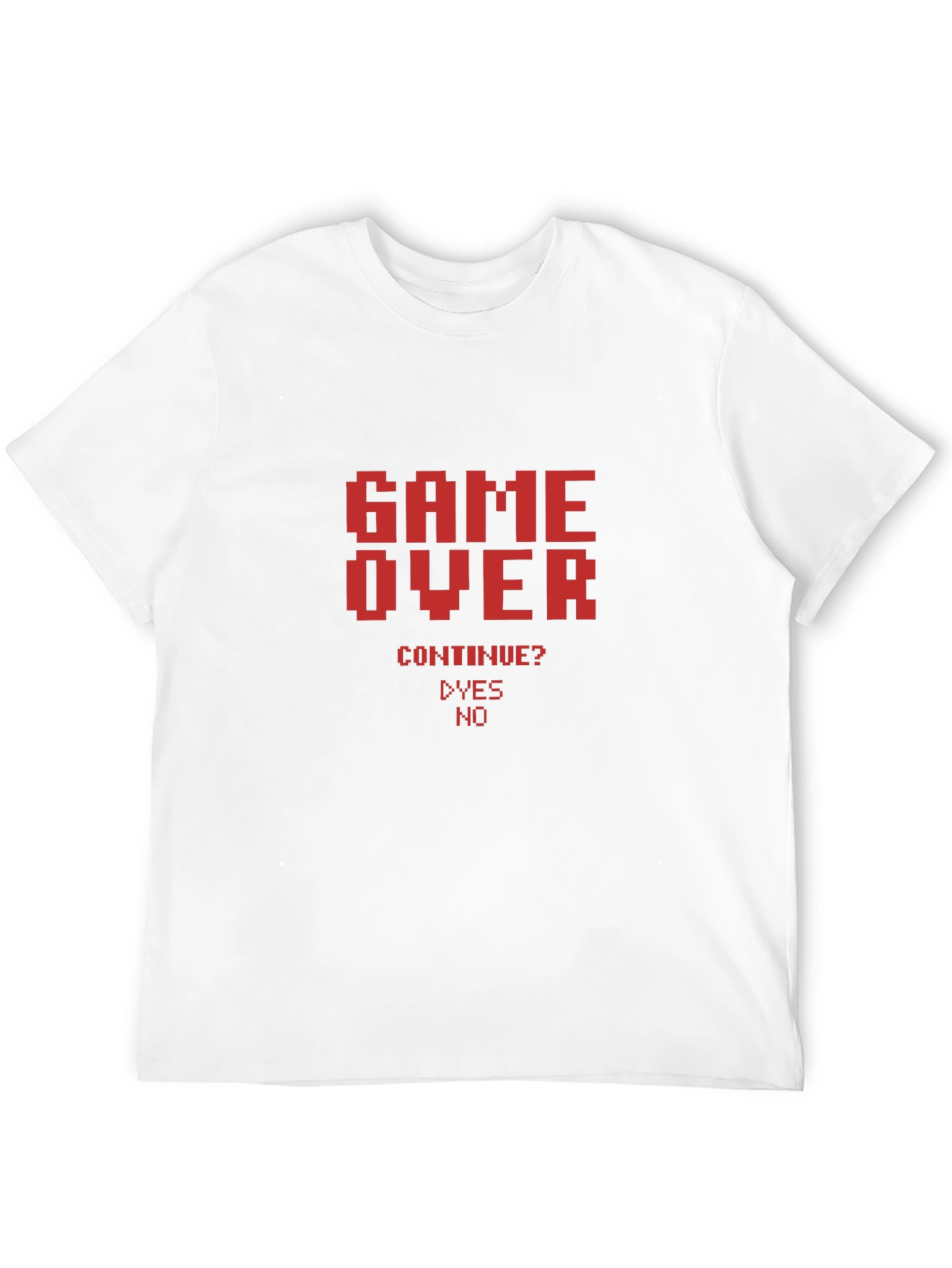 Game Over T-Shirt - Retro Gamer Style