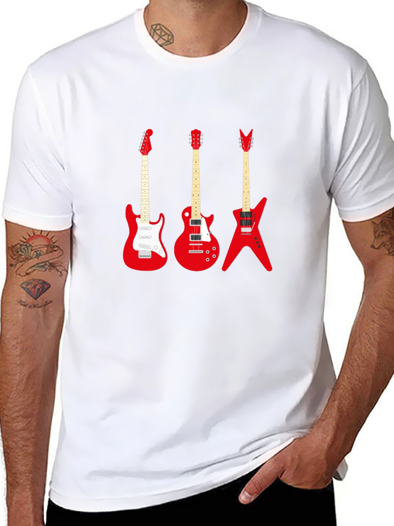 Guitar T-Shirt - Rock Music Tee