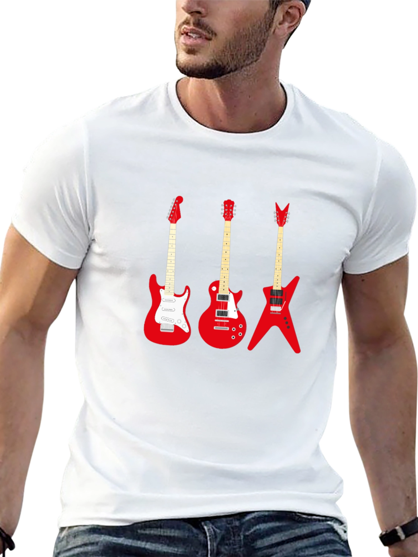 Guitar T-Shirt - Rock Music Tee