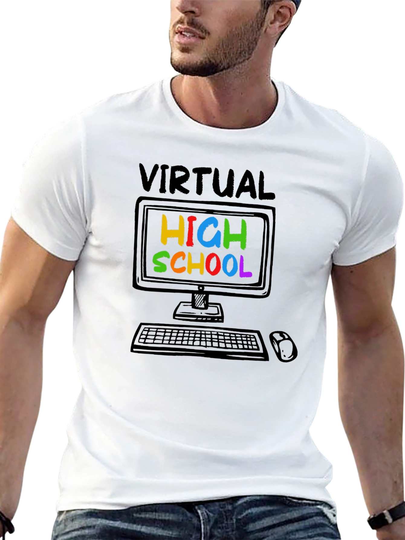 Virtual High School T-Shirt - Online Learning Tee