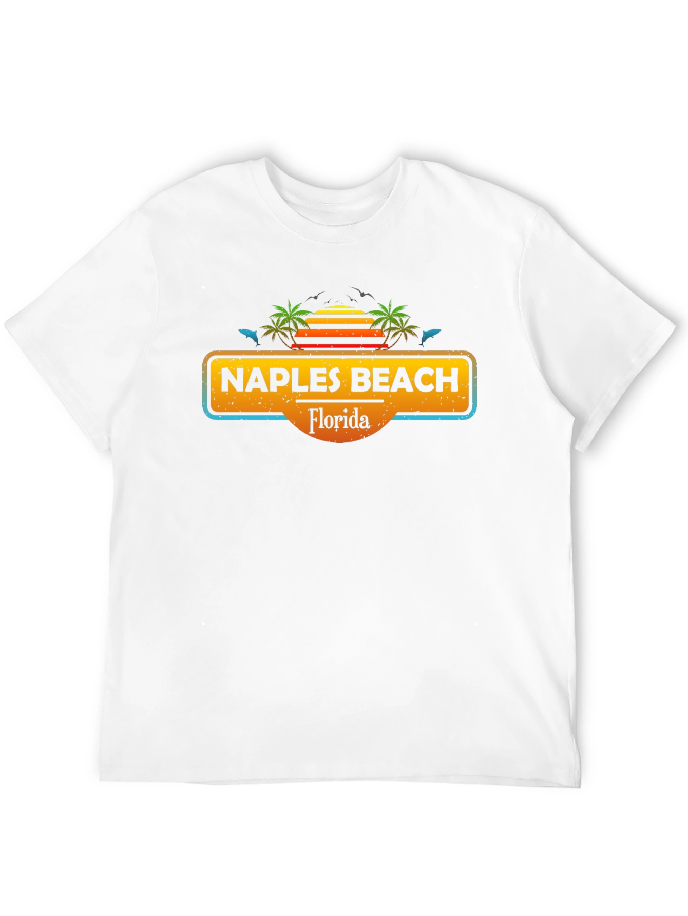 Naples Beach Florida Graphic T-Shirt